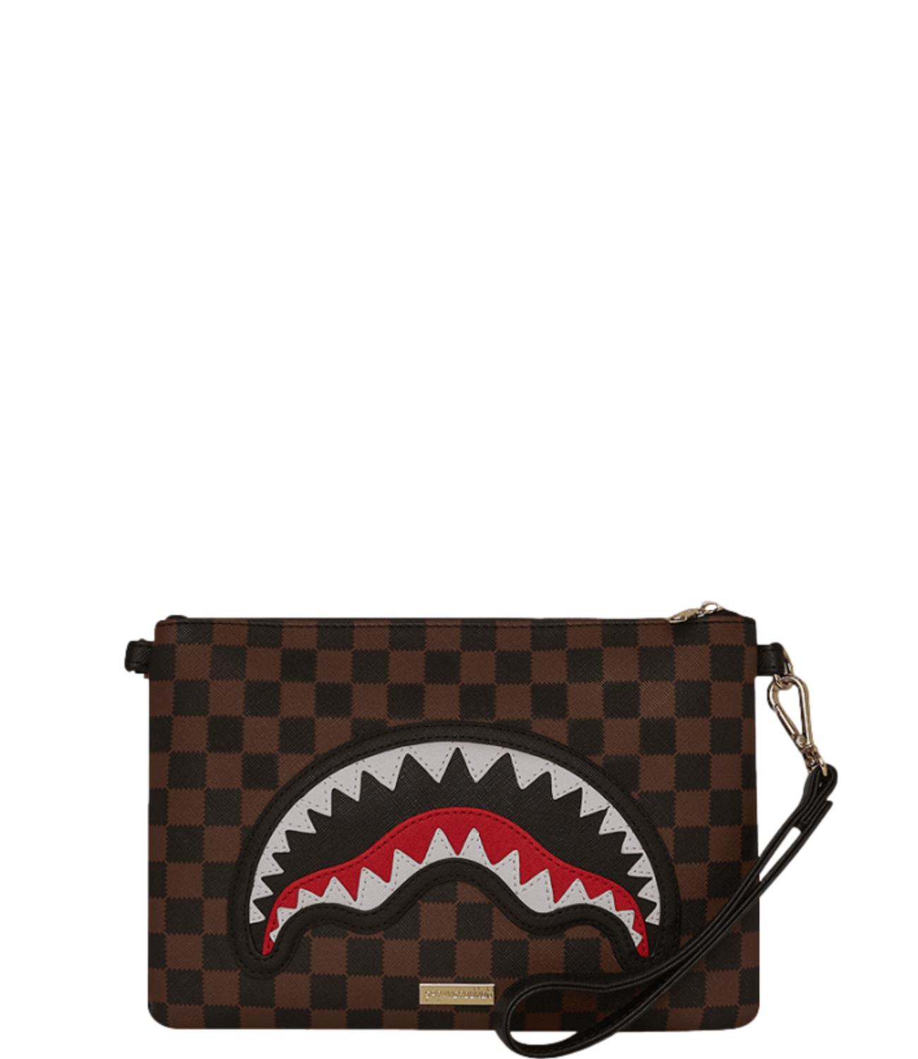 Sawtooth Shark In Paris Crossover Clutch