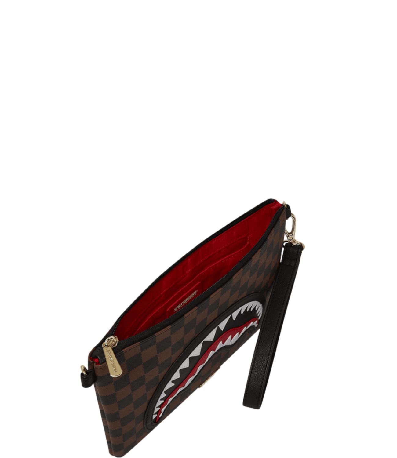 Sawtooth Shark In Paris Crossover Clutch