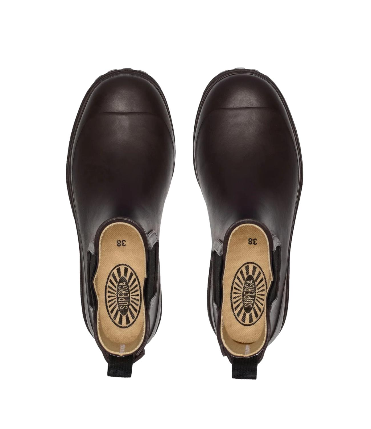 Rubber Boots mid 798 dark brown