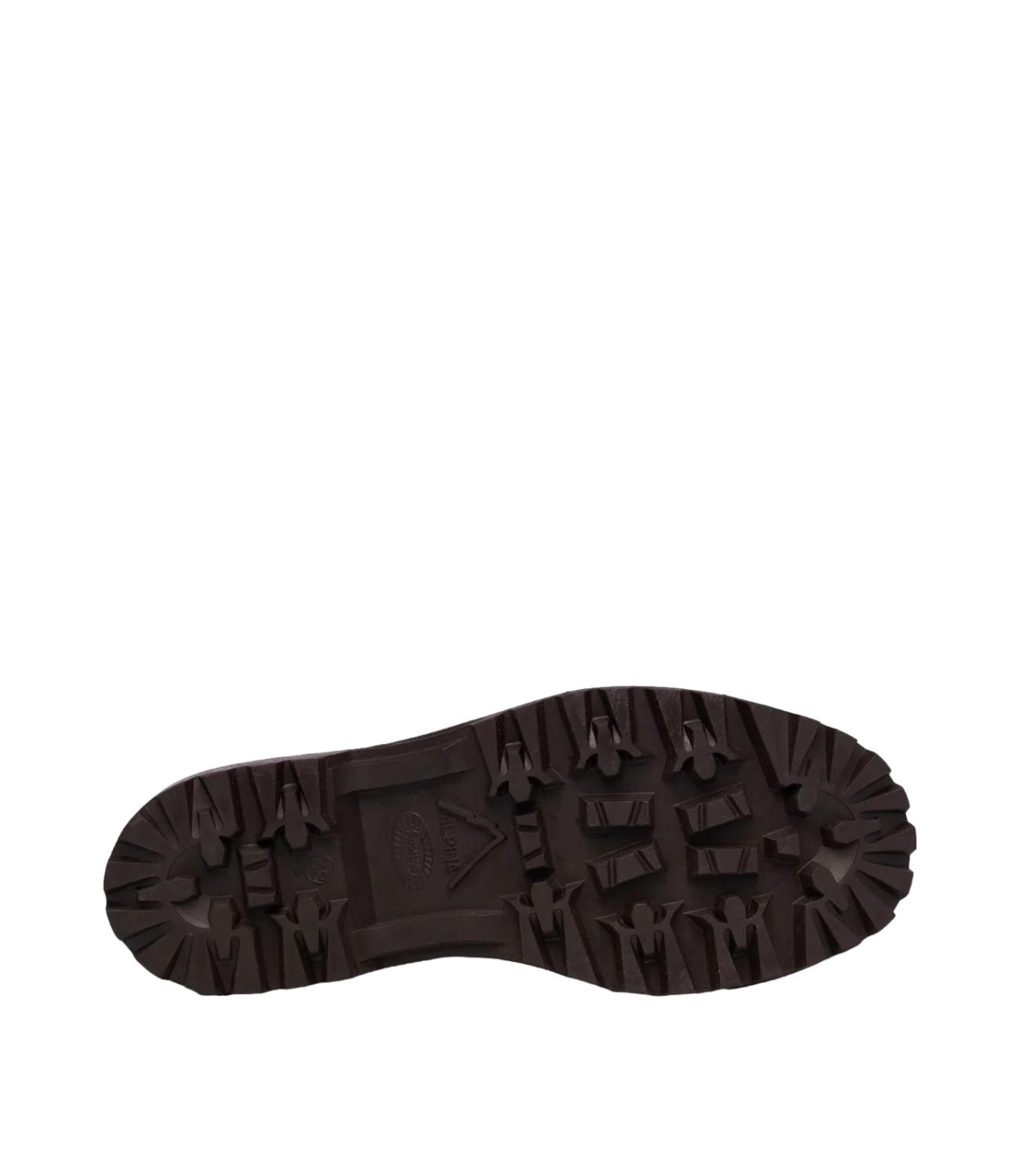 Rubber Boots mid 798 dark brown