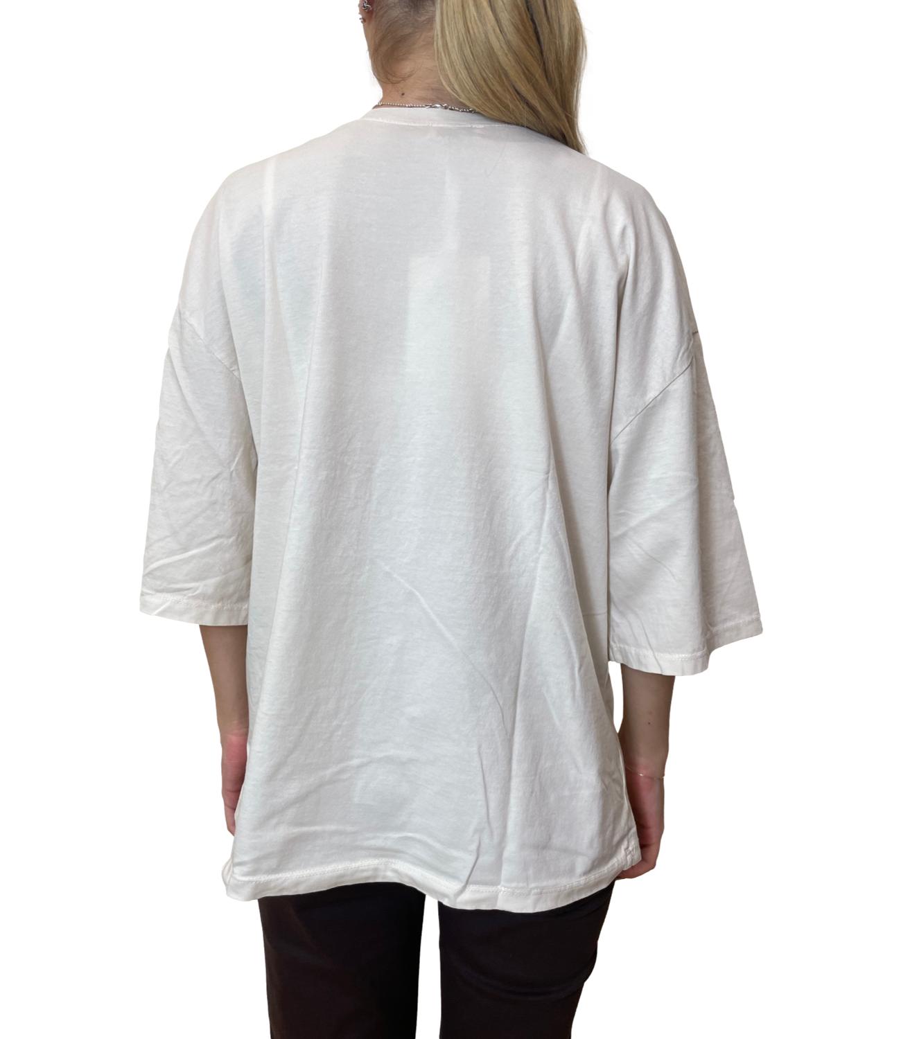 Susy Mix T-shirt Over Burro Donna