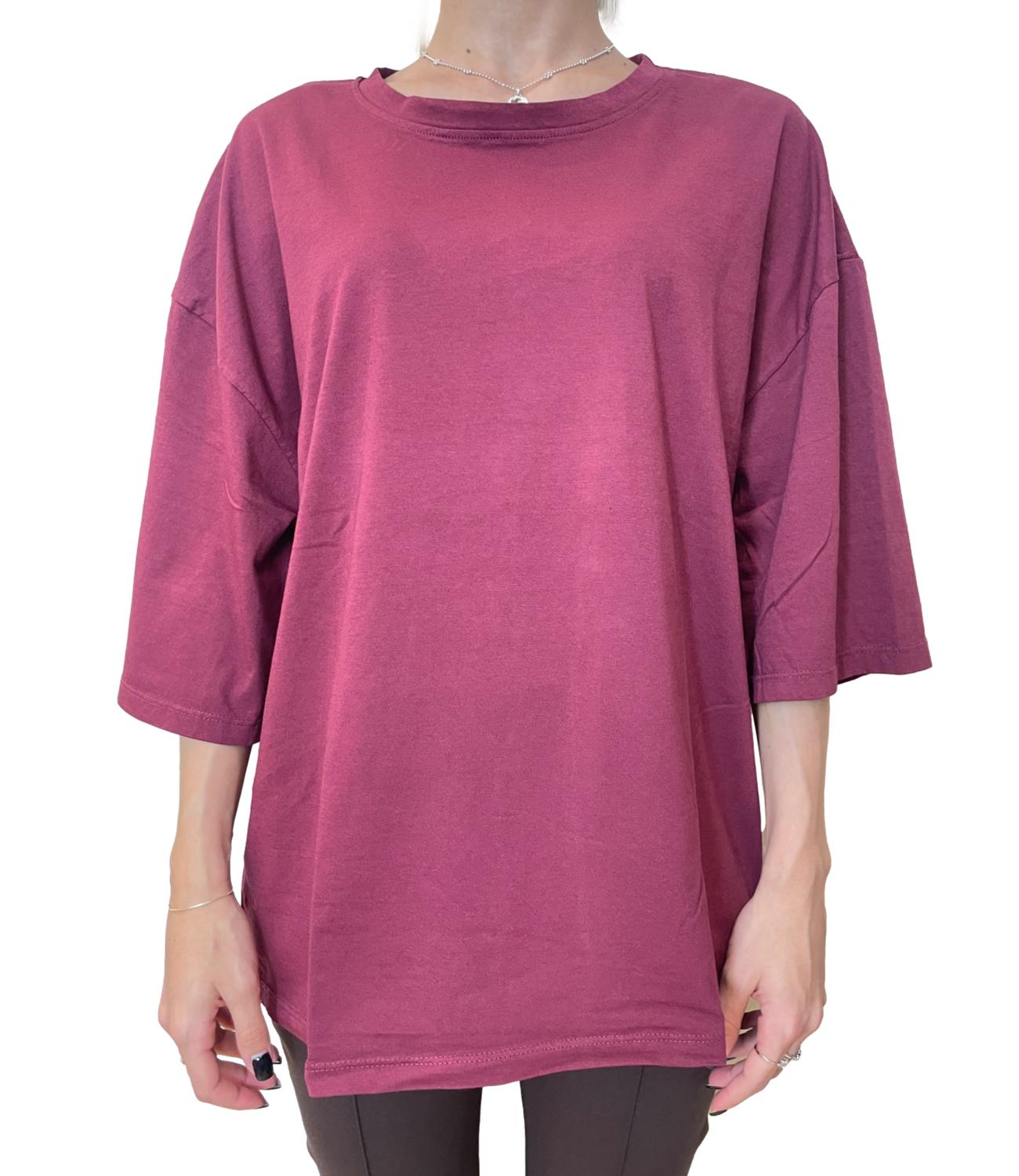 Susy Mix T-shirt Over Vino Donna