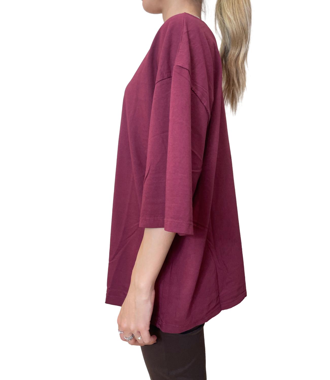 Susy Mix T-shirt Over Vino Donna