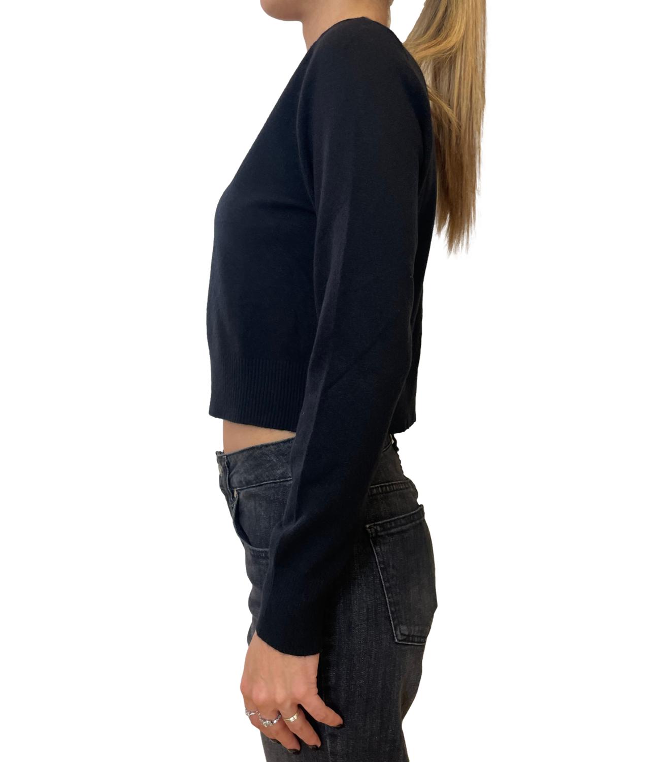 Susy Mix Cardigan Nero Donna