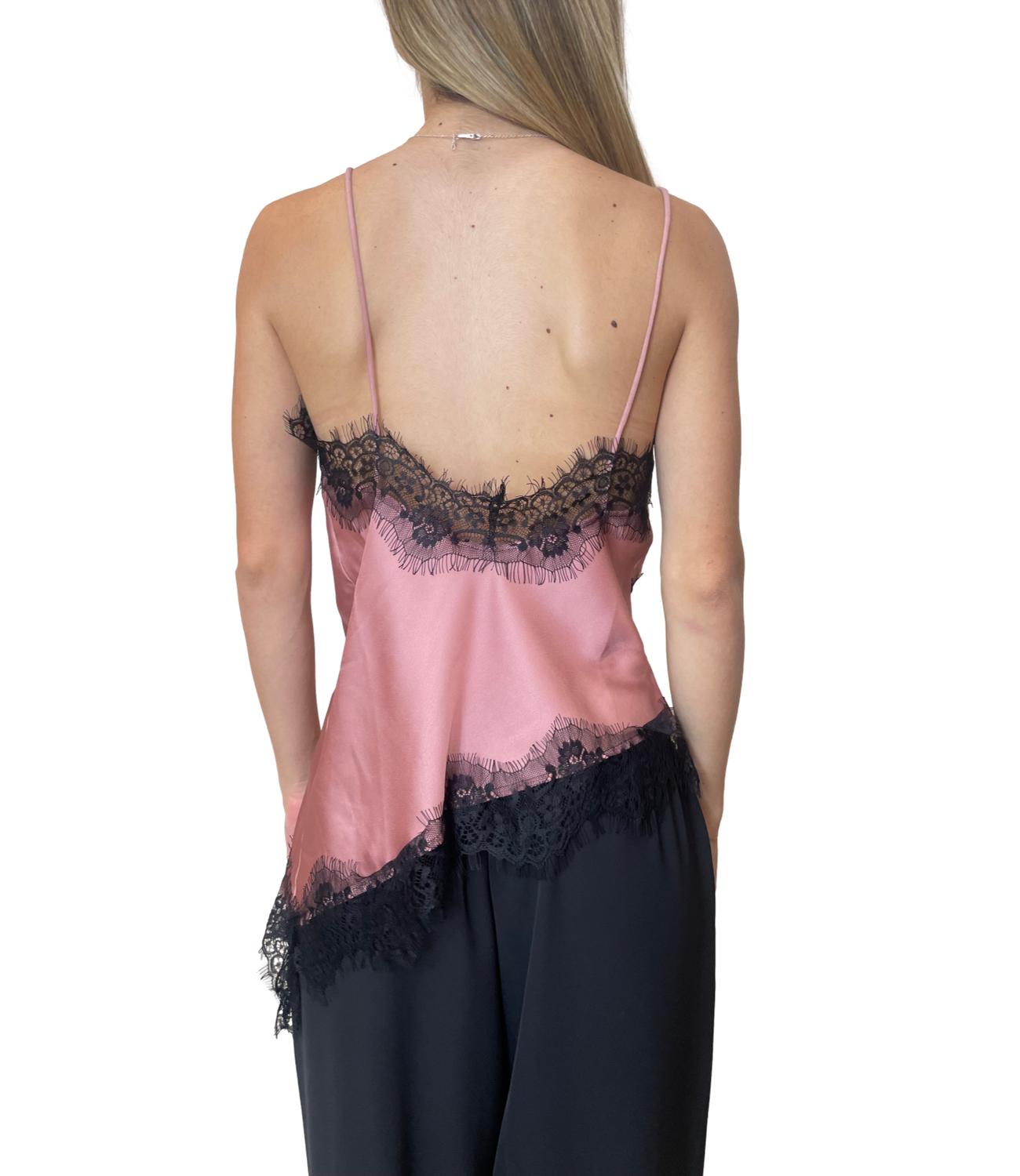 Susy Mix Top Pizzo Cipria Donna