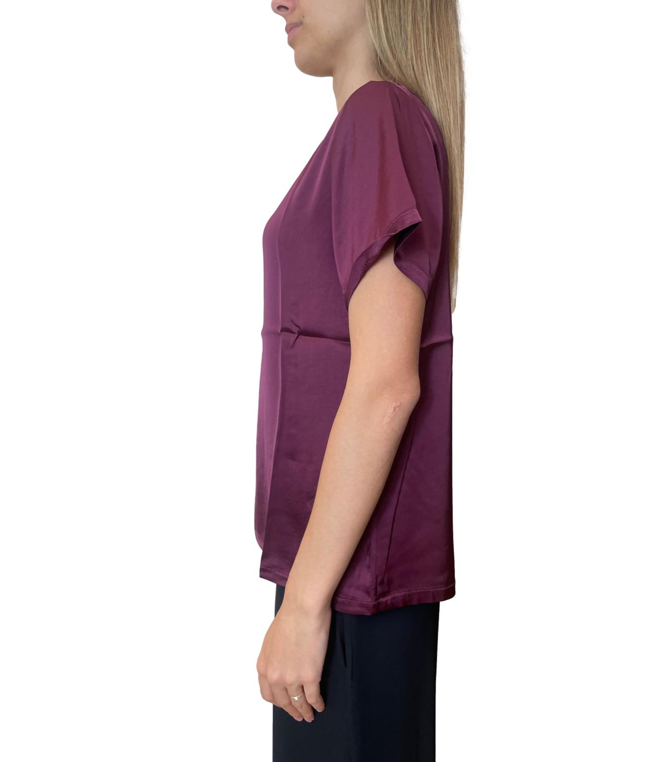 Susy Mix Blusa Vino Donna