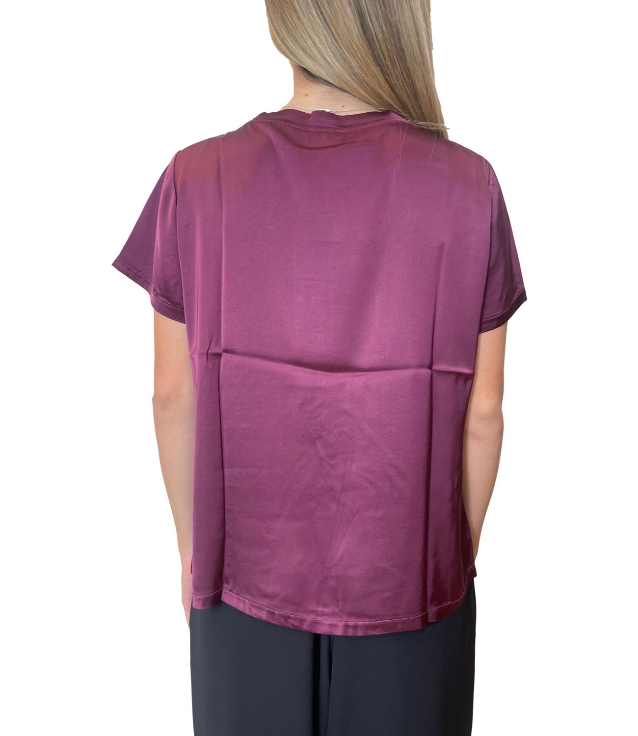 Susy Mix Blusa Vino Donna