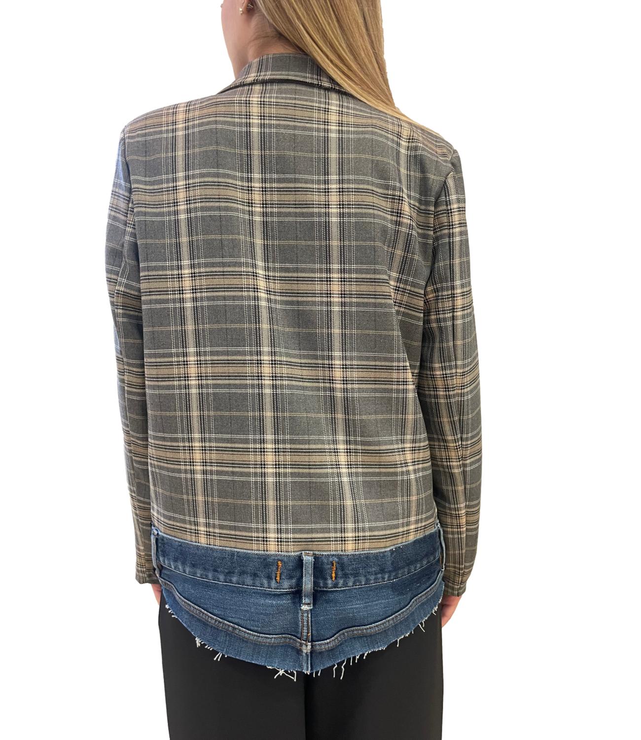 Susy Mix Giacca Grigio Melange Donna