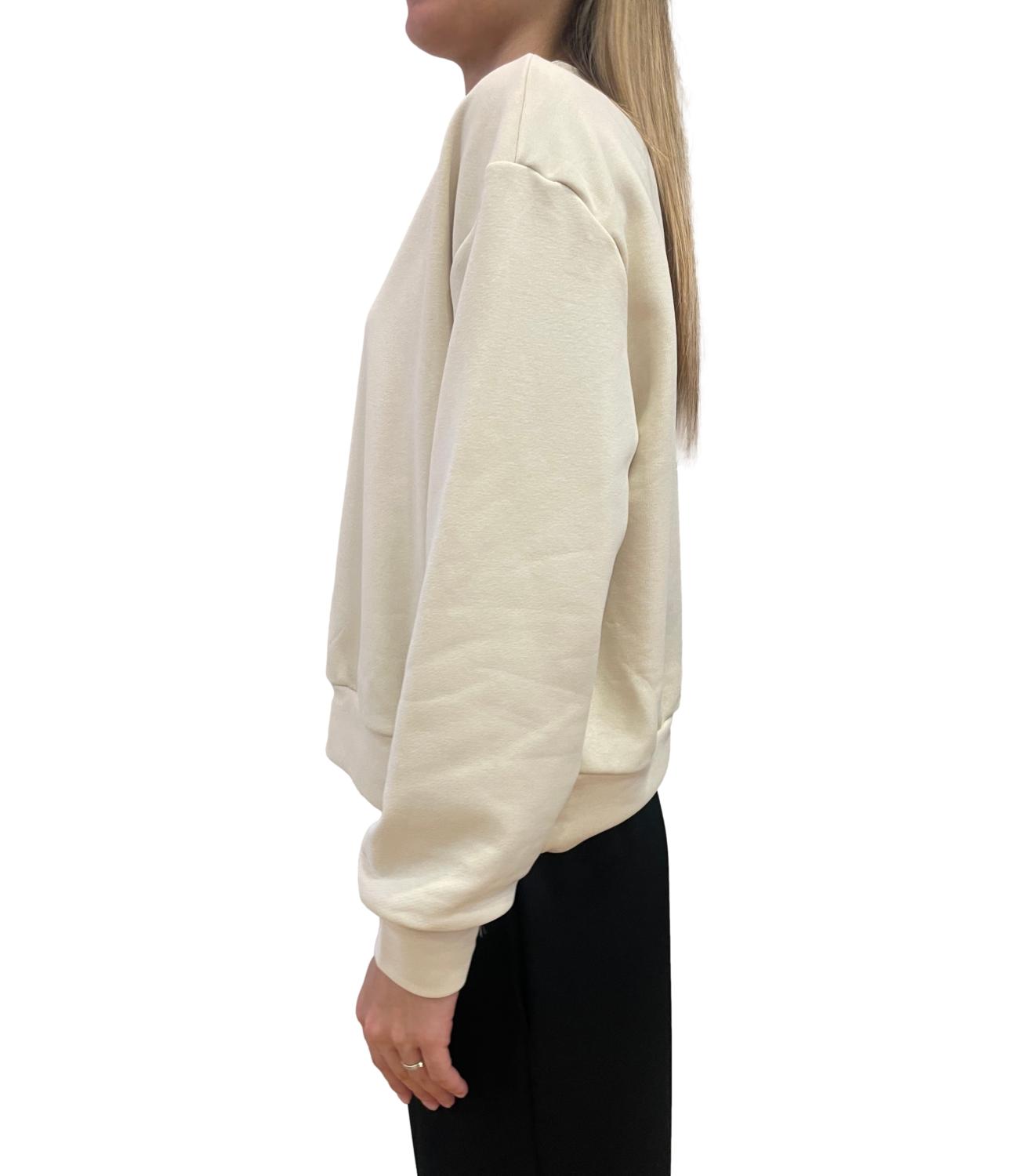 Susy Mix Felpa Crema Donna