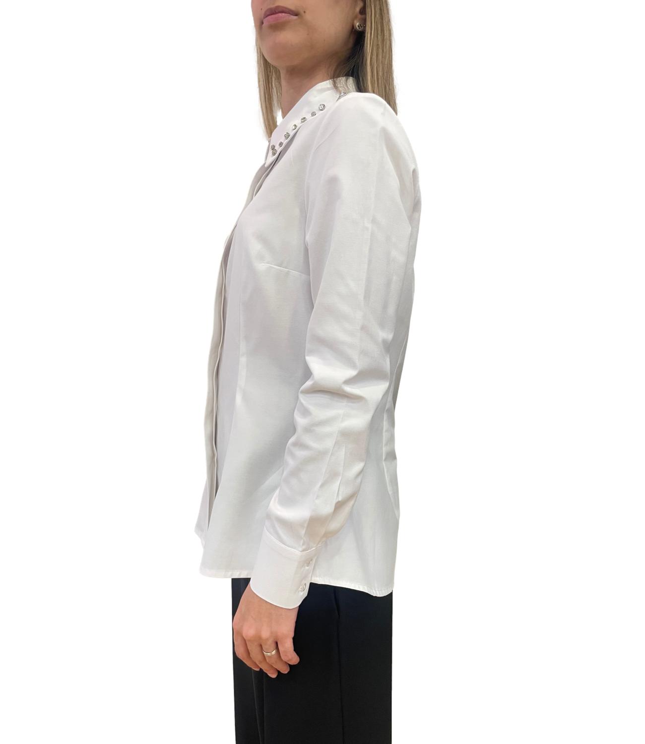 Susy Mix Camicia C/Applicazioni Bianca Donna
