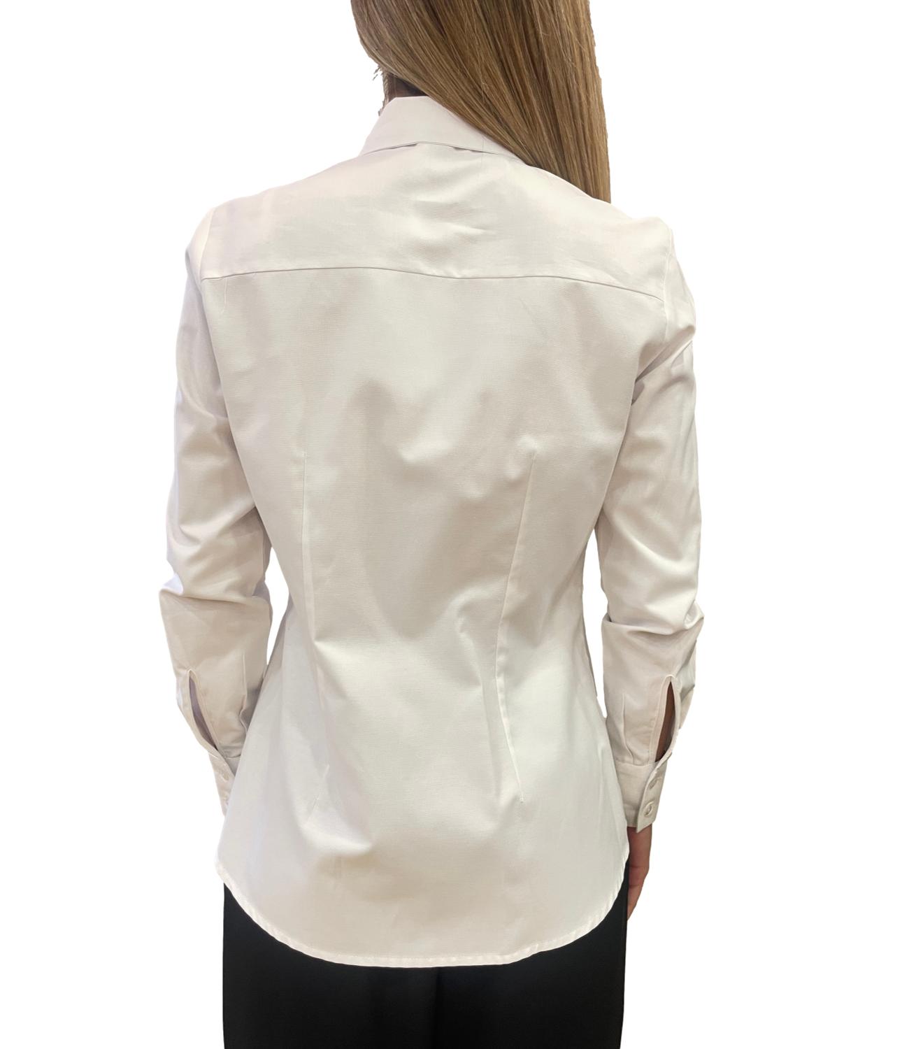 Susy Mix Camicia C/Applicazioni Bianca Donna