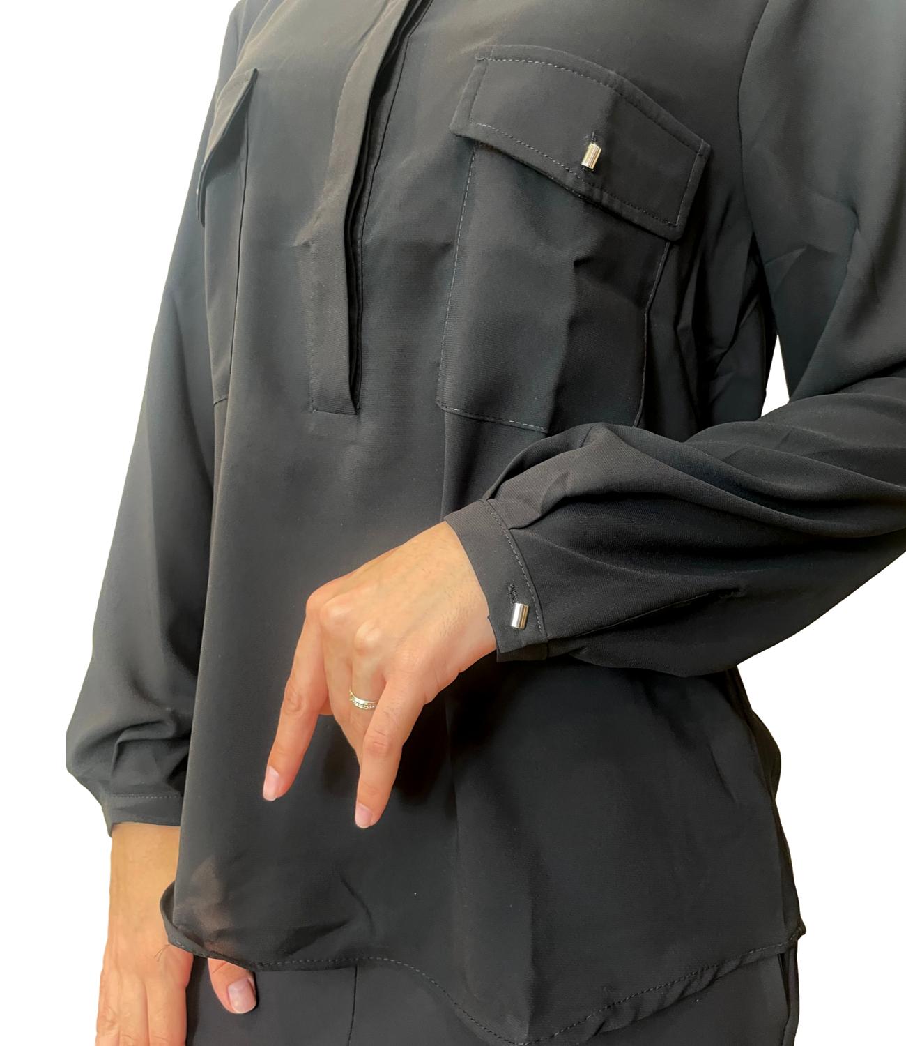 Susy Mix Camicia Nero Donna