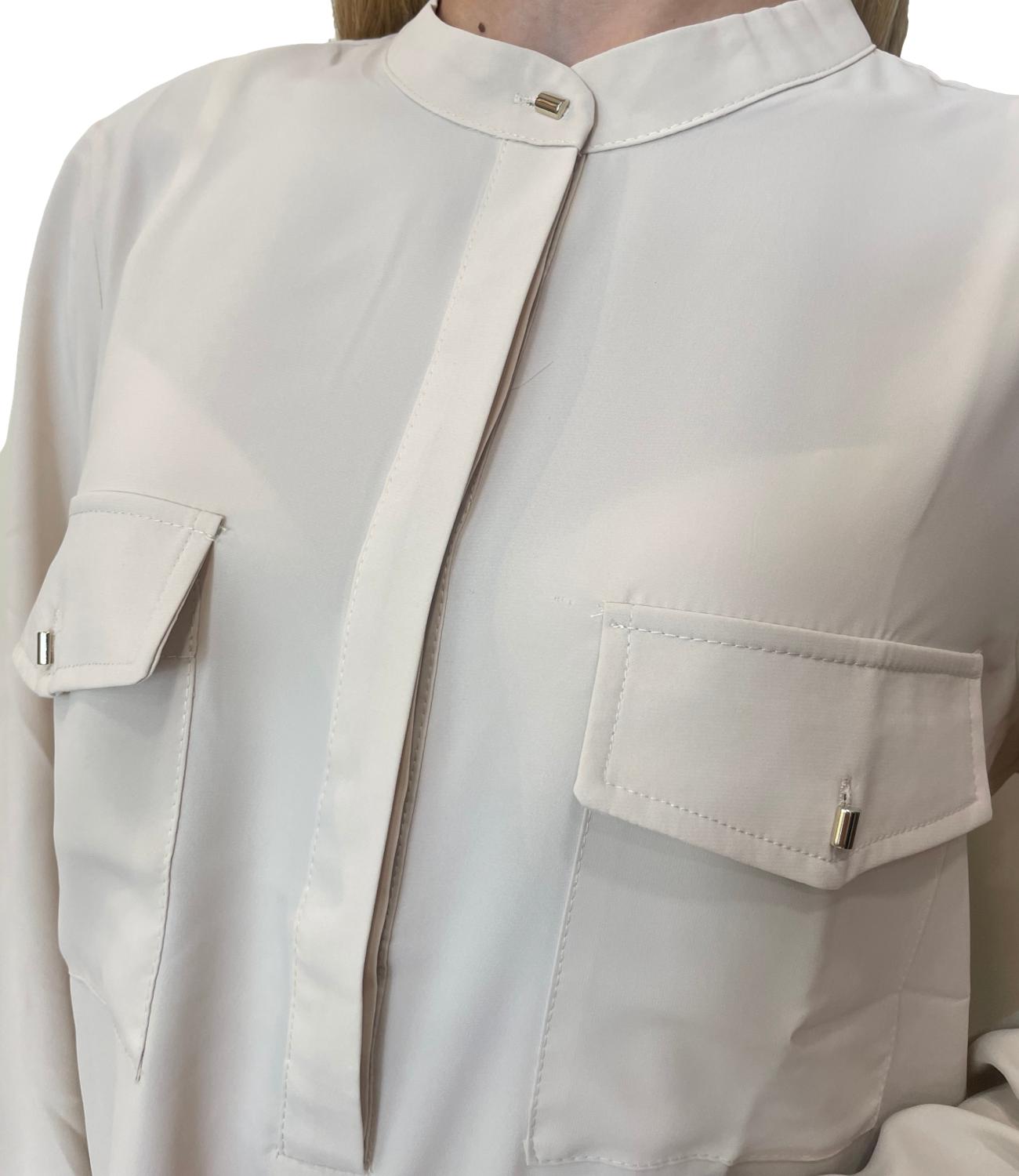 Susy Mix Camicia Panna Donna