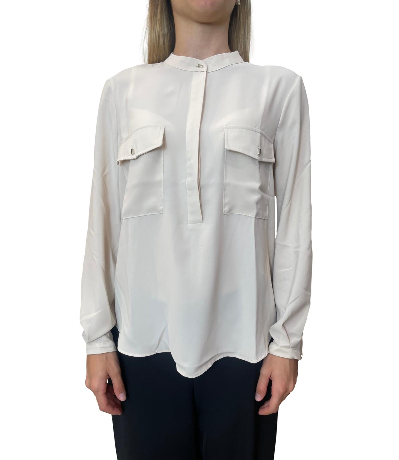 Susy Mix Camicia Panna Donna