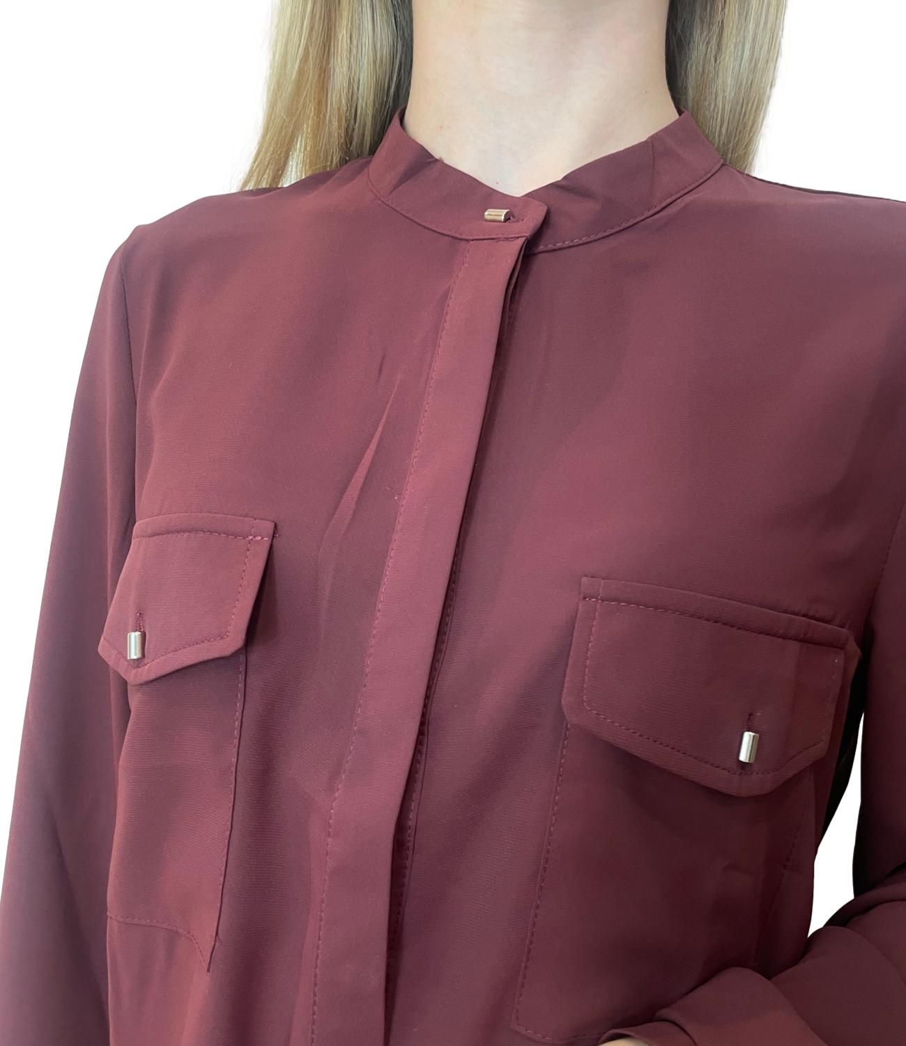 Susy Mix Camicia Rosso India Donna