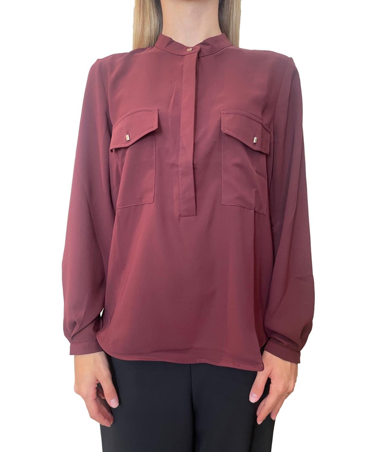 Susy Mix Camicia Rosso India Donna