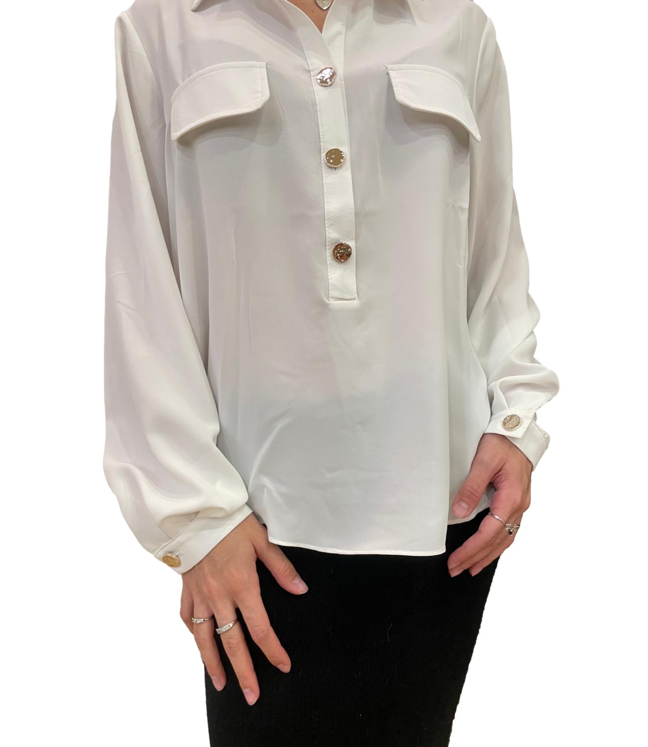 Susy Mix Camicia Latte Donna
