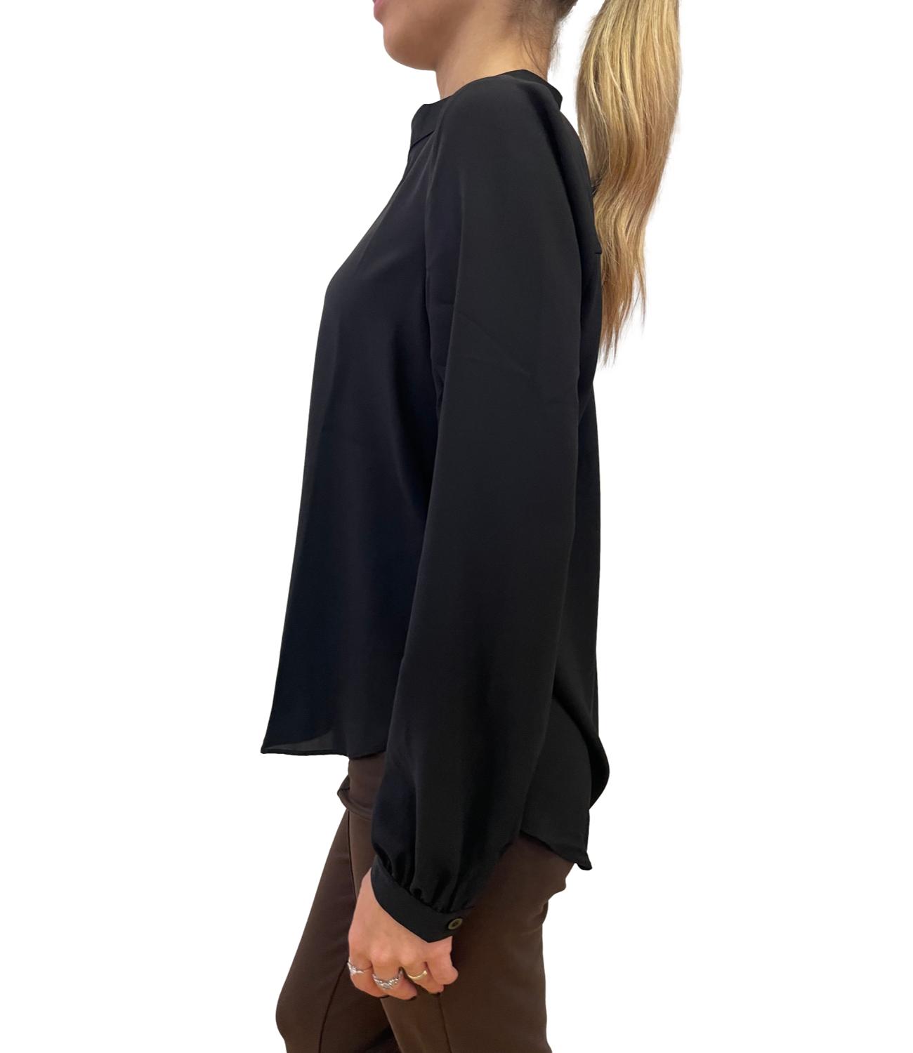 Susy Mix Camicia serafino Nera Donna