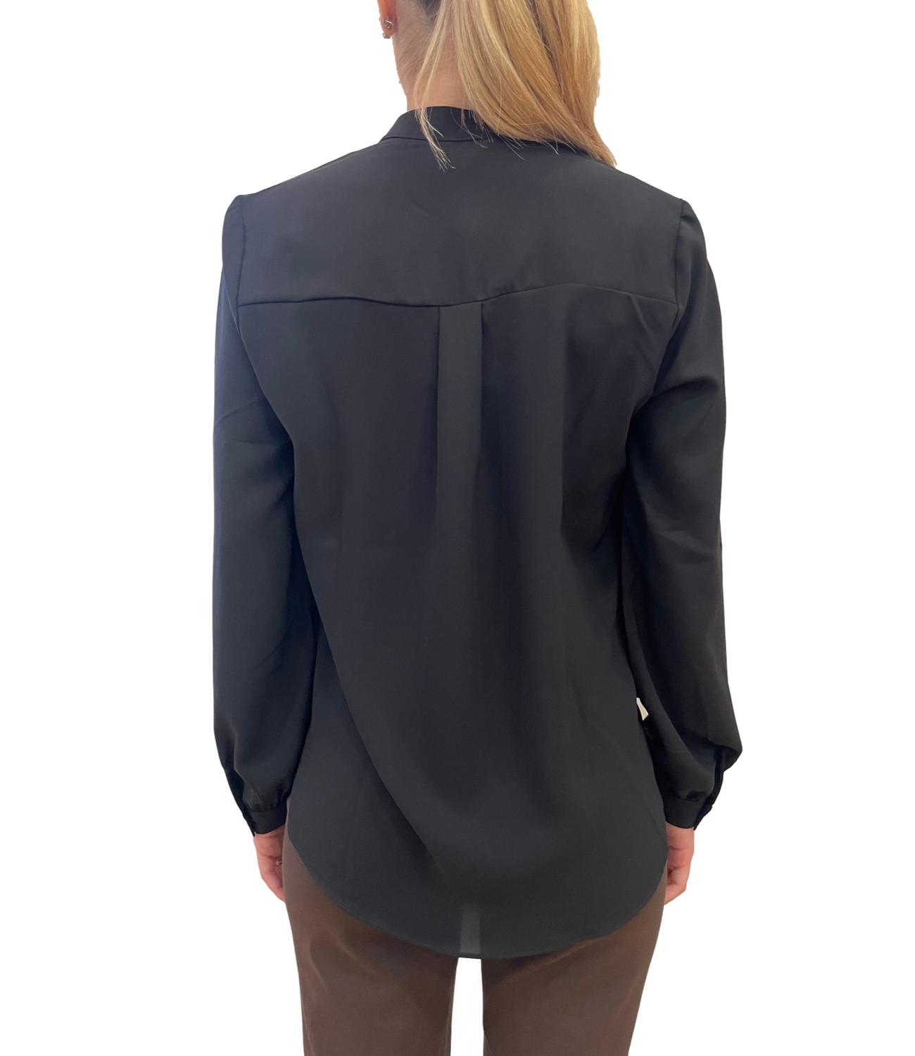 Susy Mix Camicia serafino Nera Donna