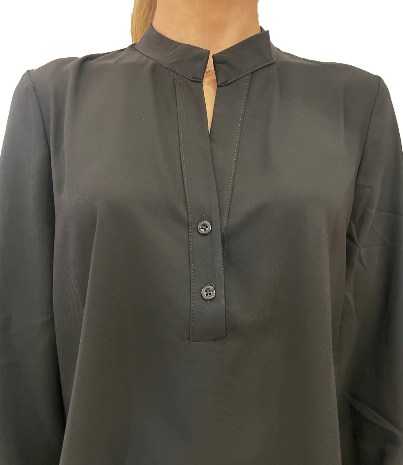 Susy Mix Camicia serafino Nera Donna