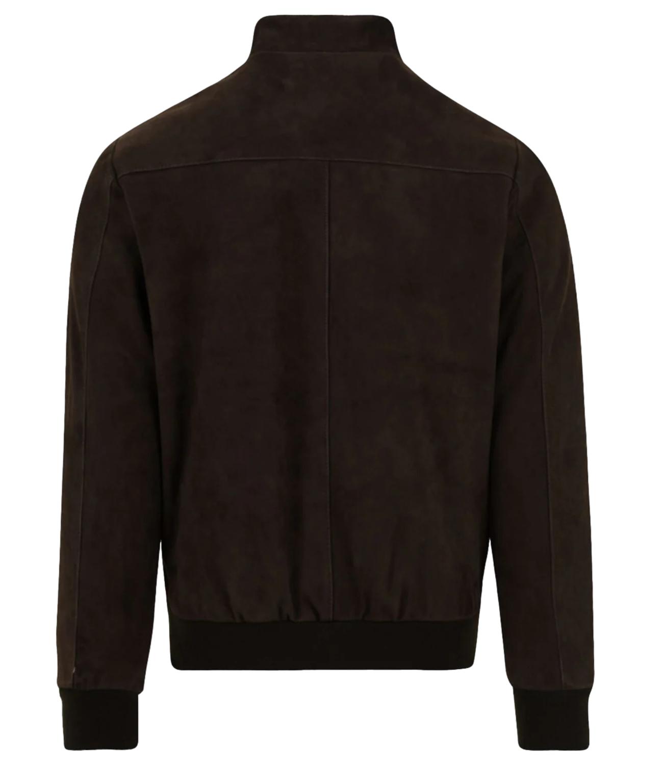Giubbino Elvis scamosciato marrone
