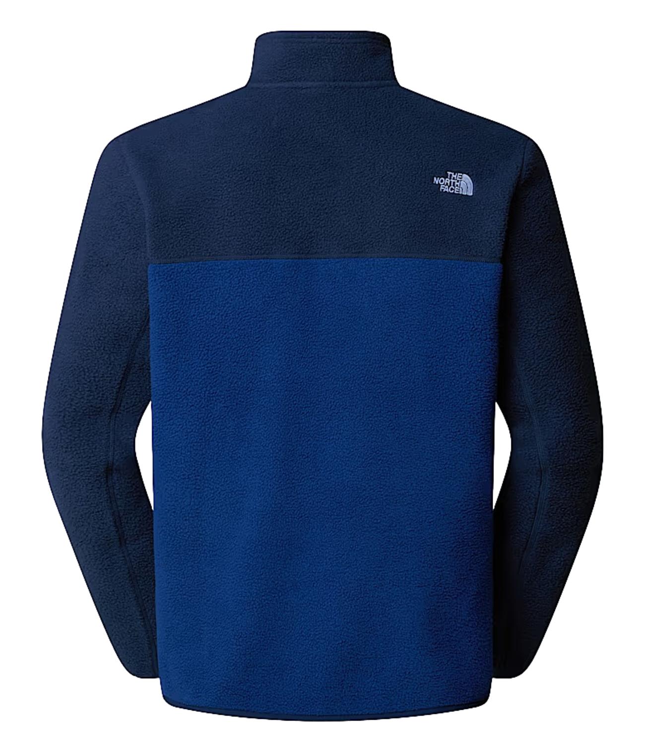 Giacca in pile Yumiori blue e bluette
