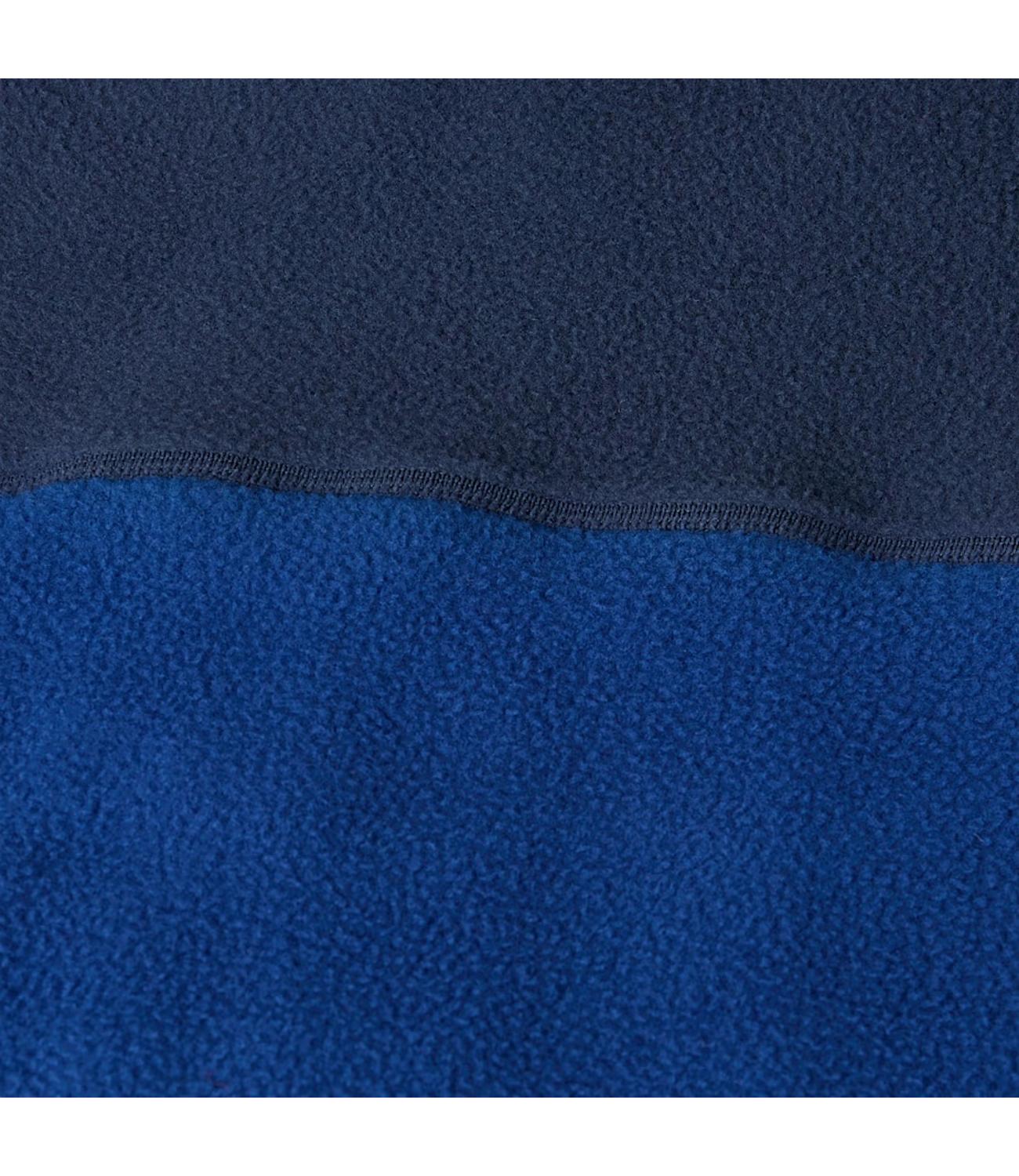 Giacca in pile Yumiori blue e bluette