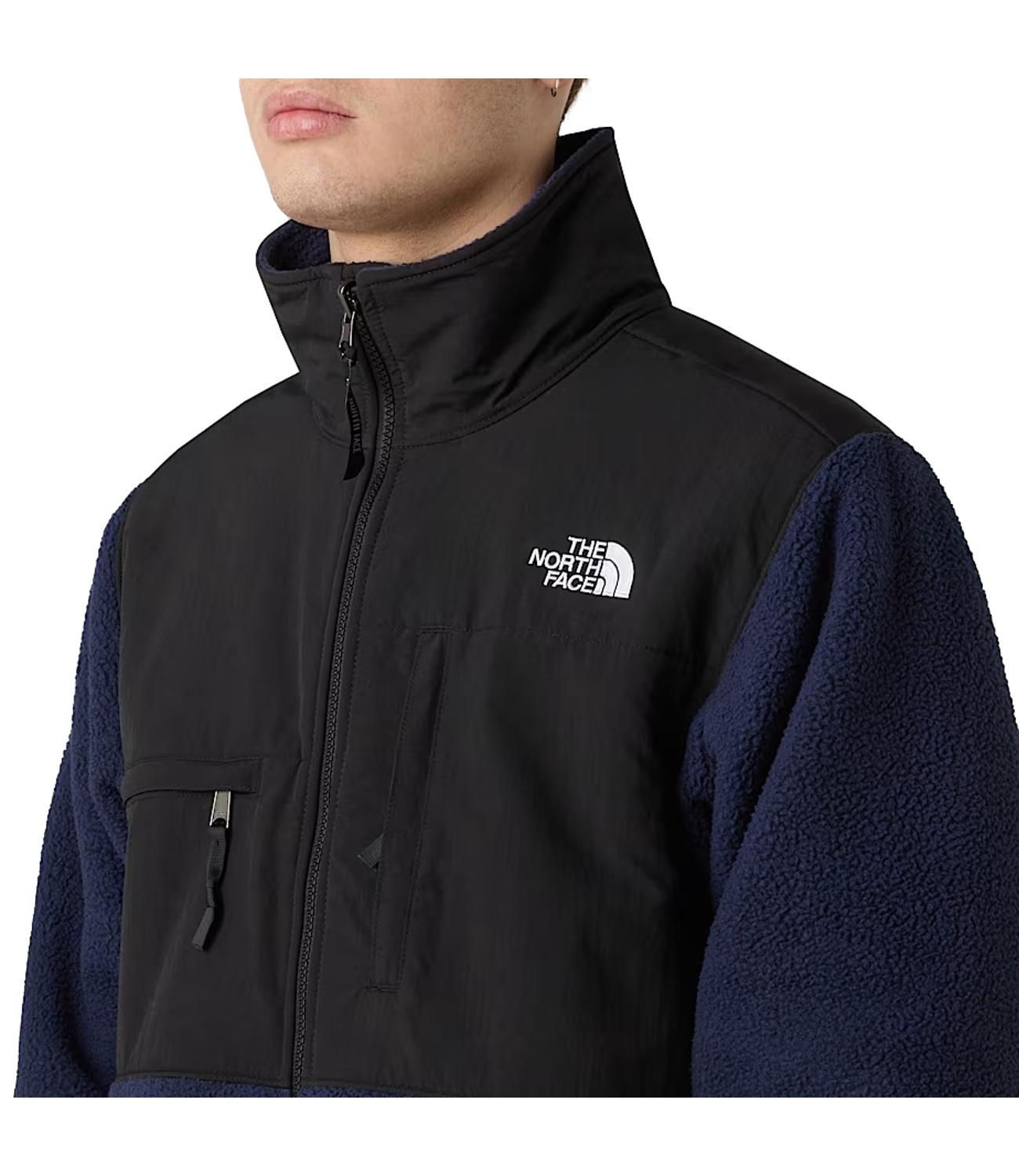 Giacca Retro Denali blu black full zip