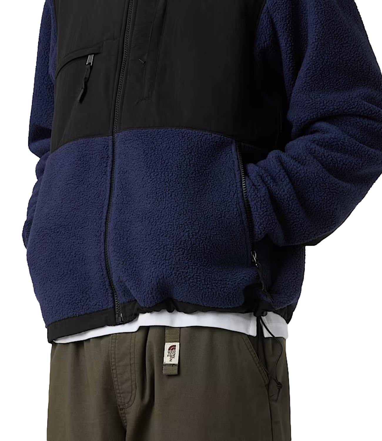 Giacca Retro Denali blu black full zip