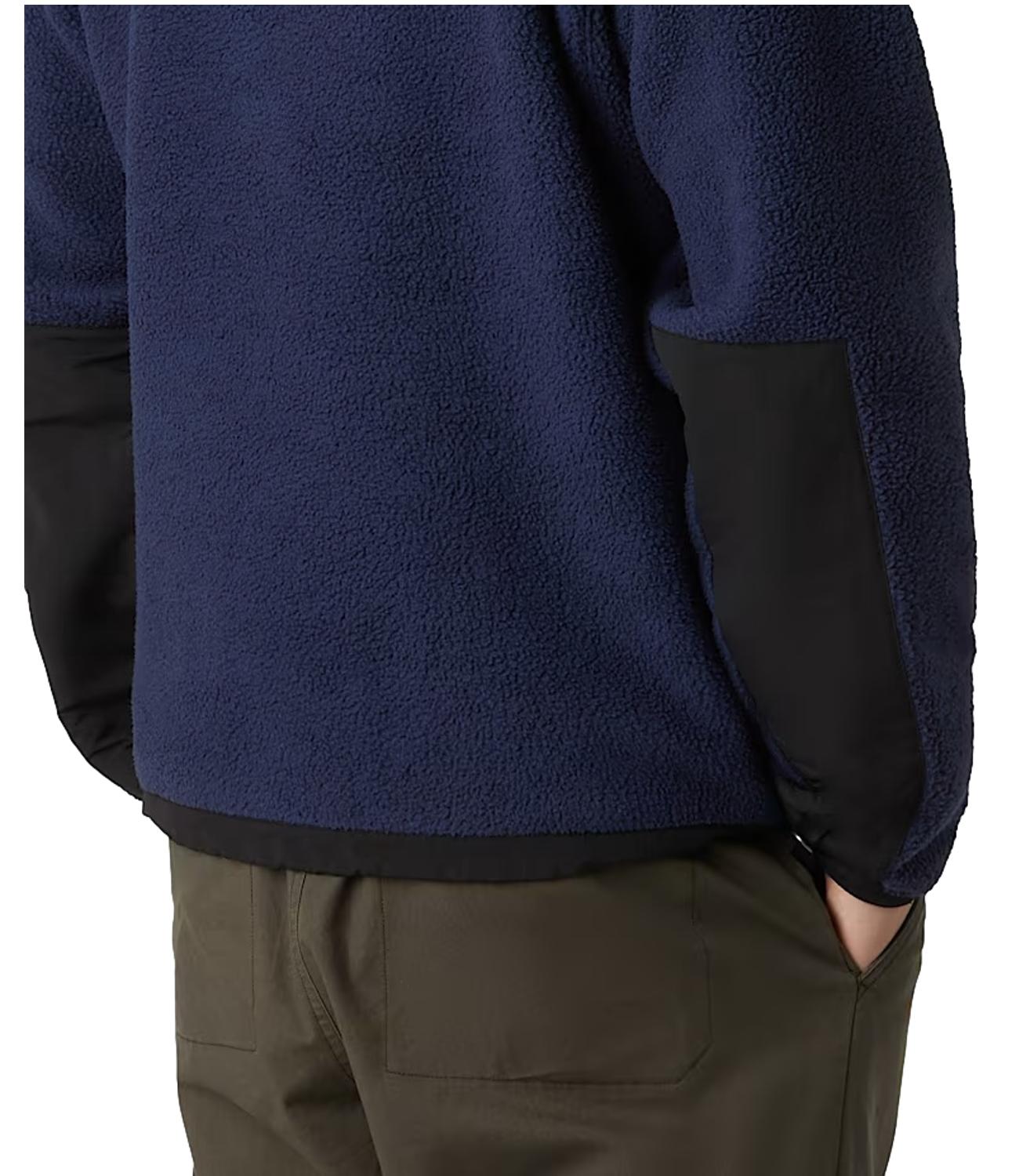 Giacca Retro Denali blu black full zip