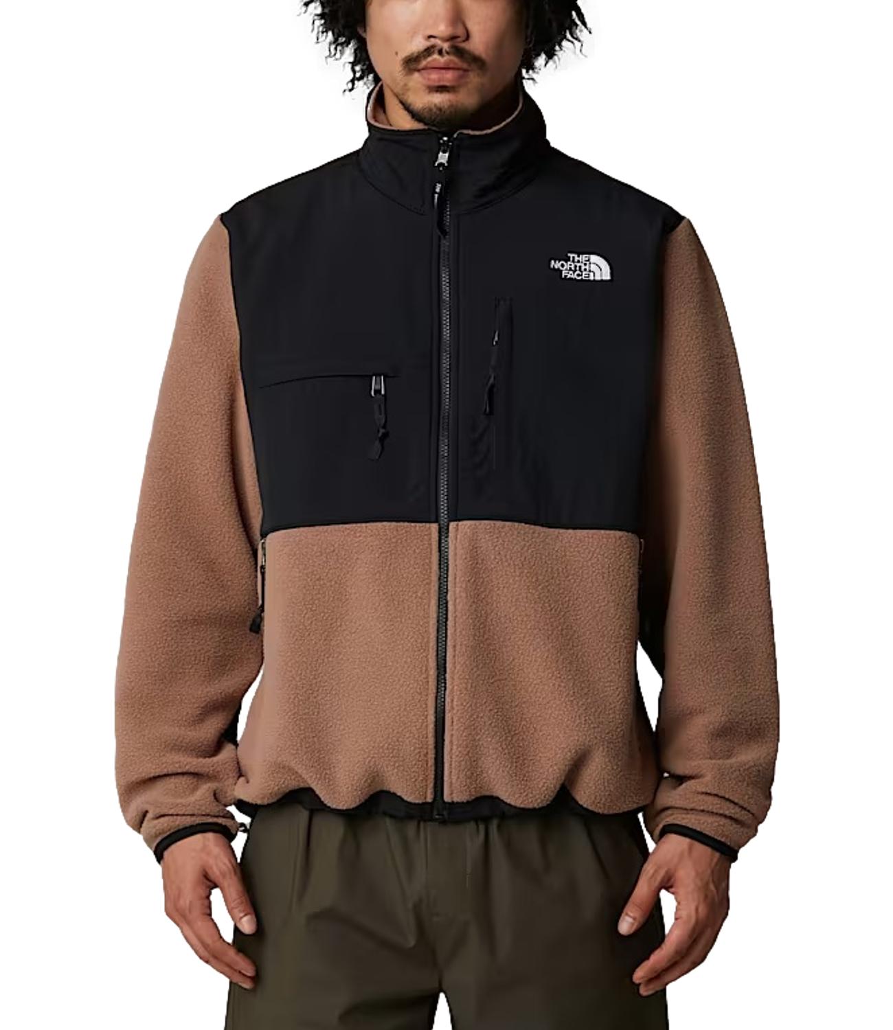 Giacca Retro Denali beige brown black full zip
