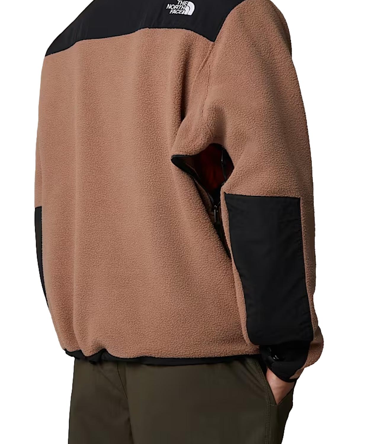 Giacca Retro Denali beige brown black full zip