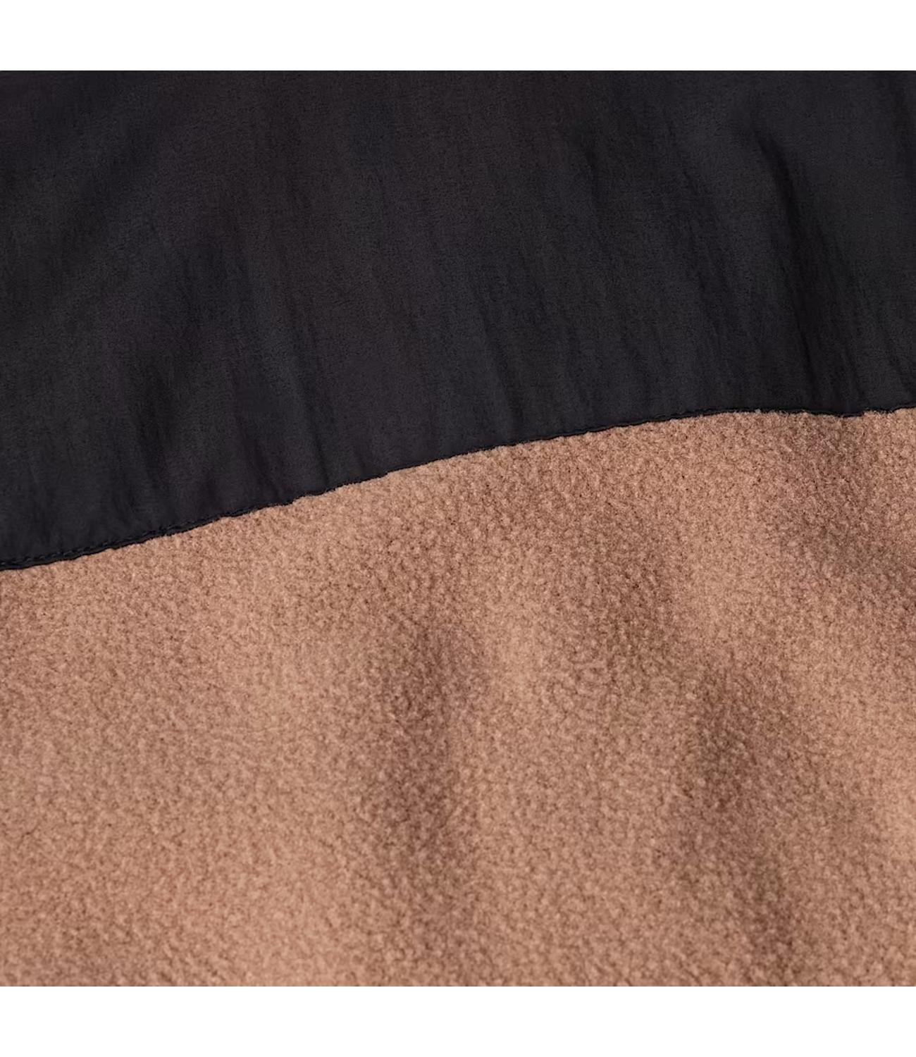 Giacca Retro Denali beige brown black full zip