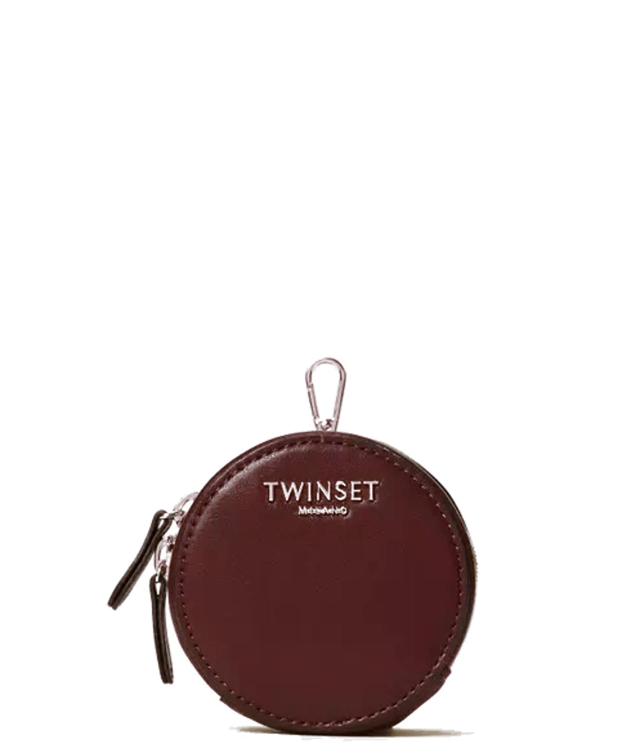 Twinset Portamonete Tondo Purple Eden Donna