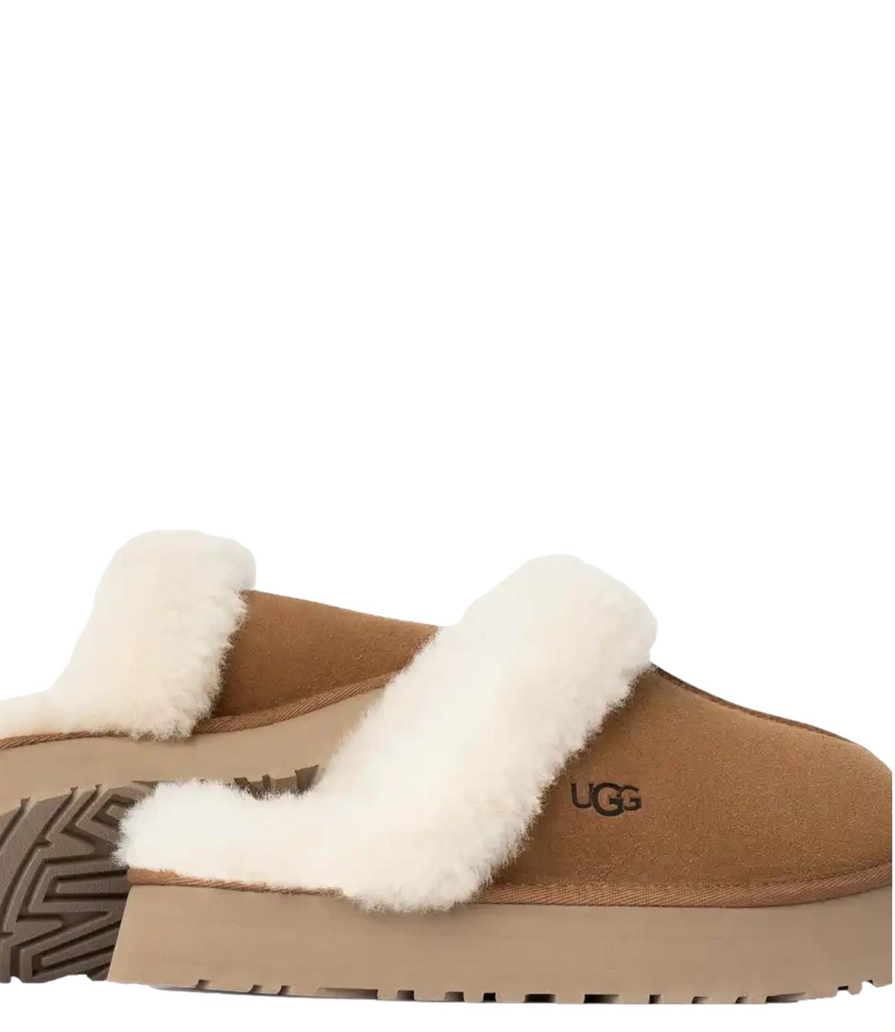 Ciabatta UGG Disquette beige