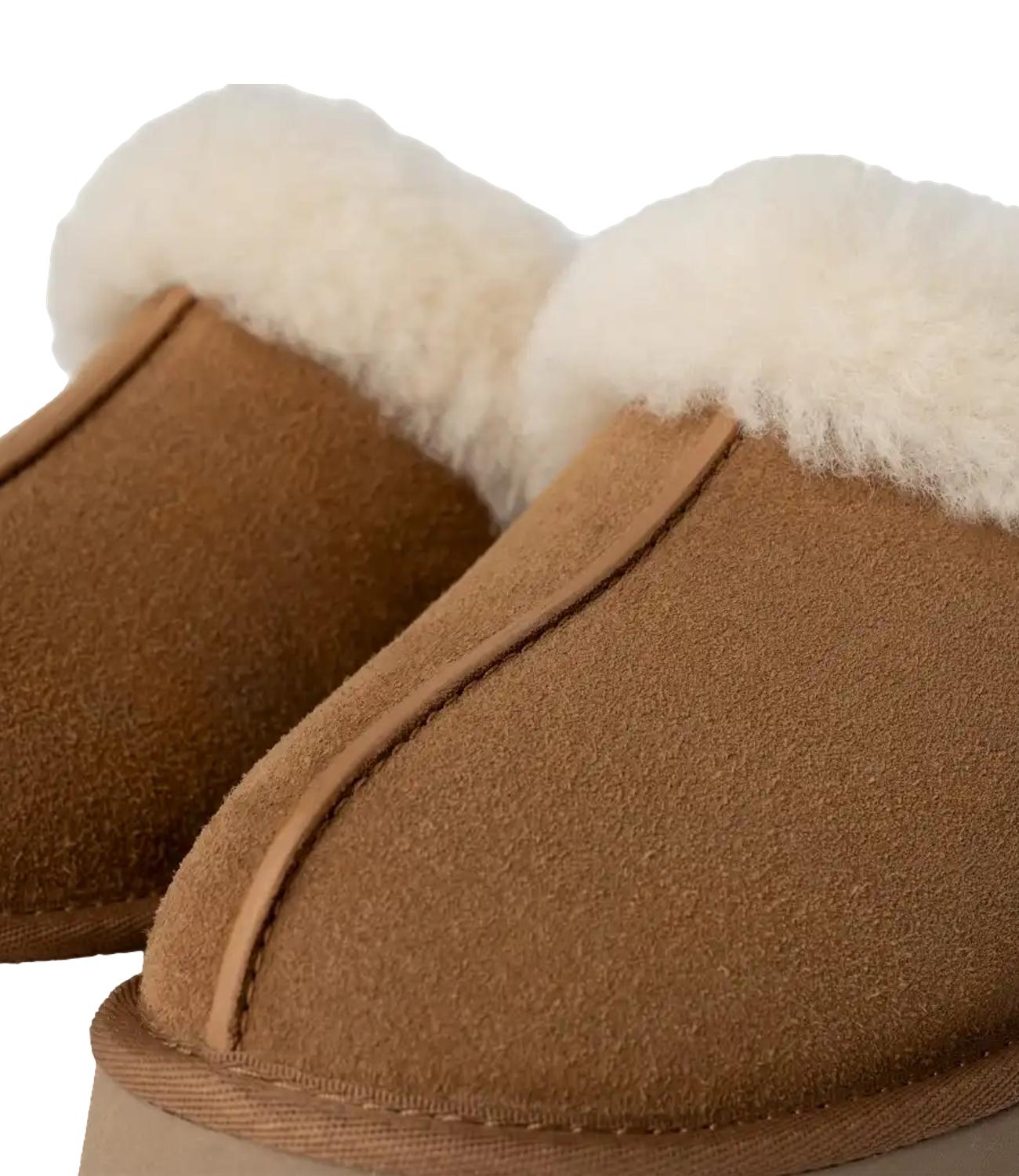Ciabatta UGG Disquette beige