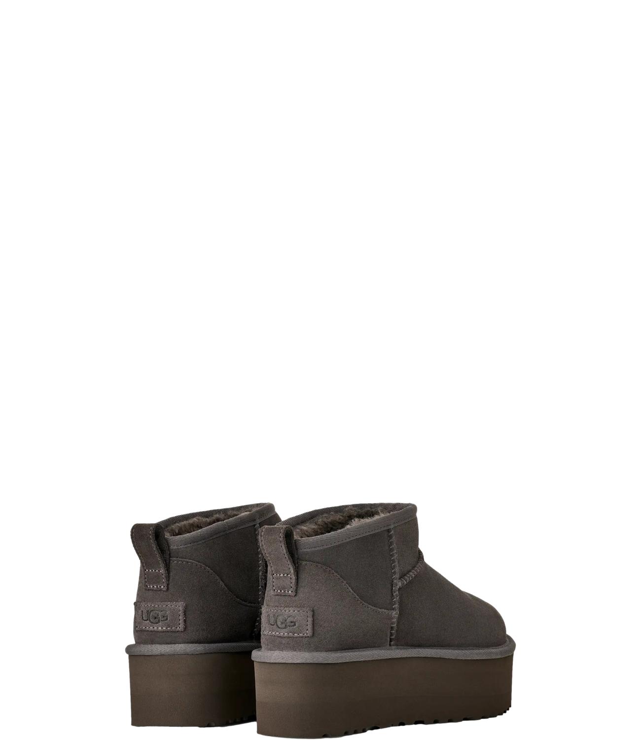 Classic Ultra Mini Platform grigio scuro