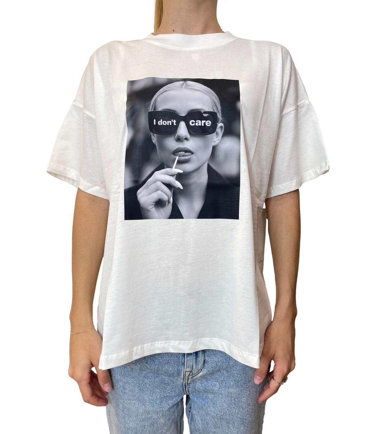 Vicolo T-shirt Bianco Donna