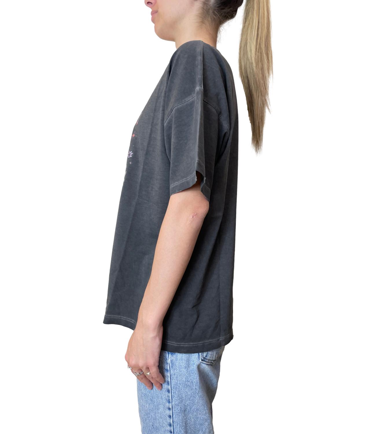 Vicolo T-shirt Romantic Fury Nero Donna