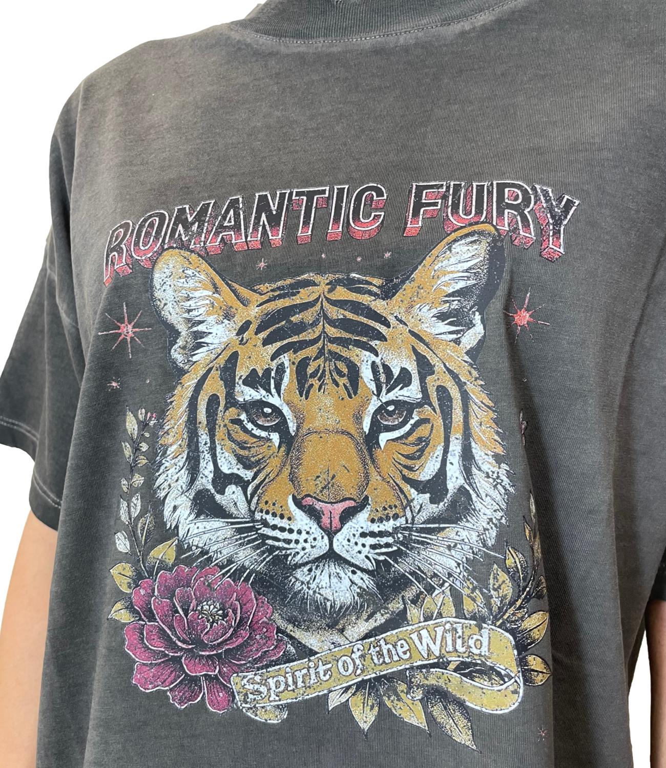 Vicolo T-shirt Romantic Fury Nero Donna