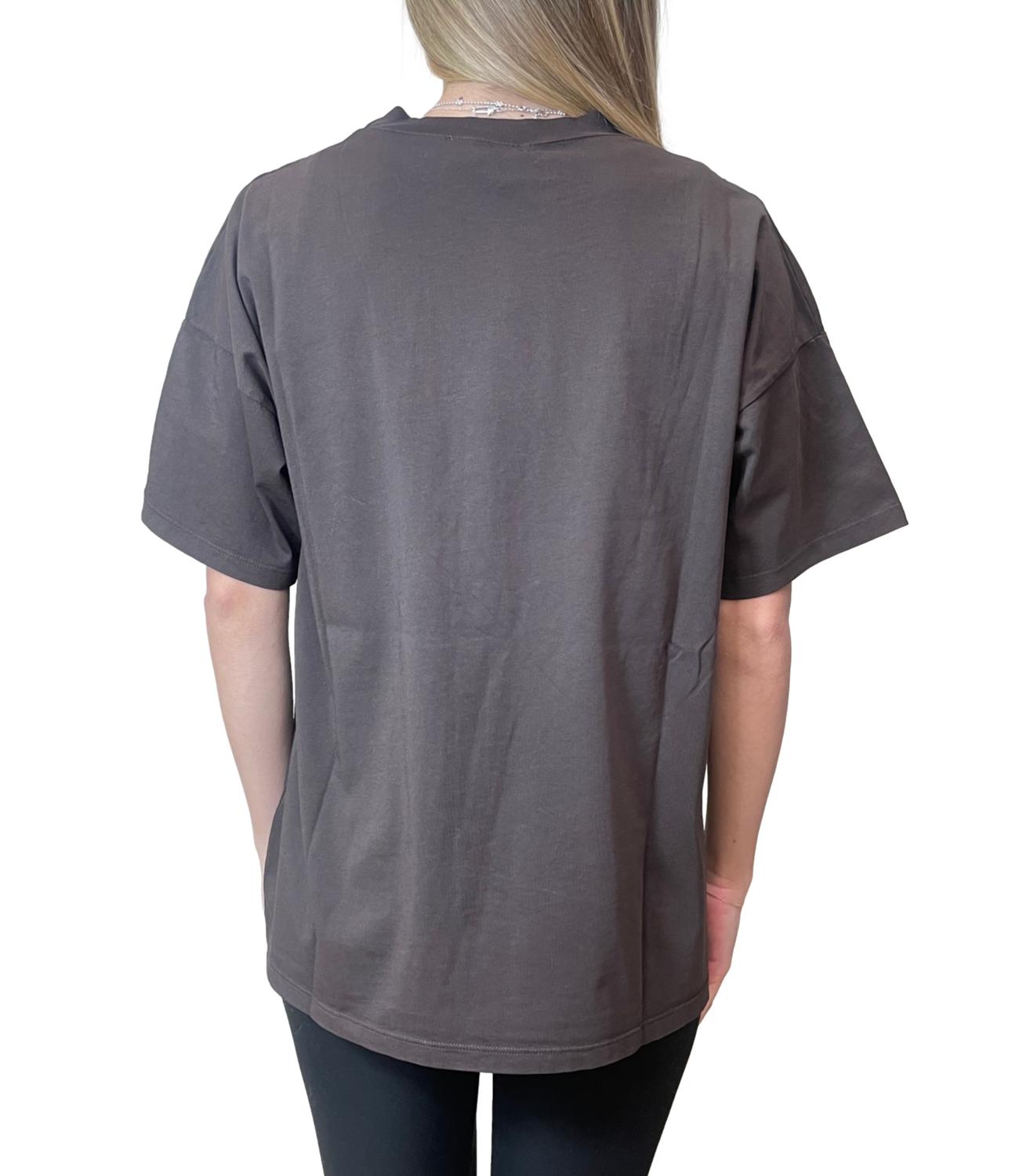 Vicolo T-shirt Stampa Orsetto Moro Donna