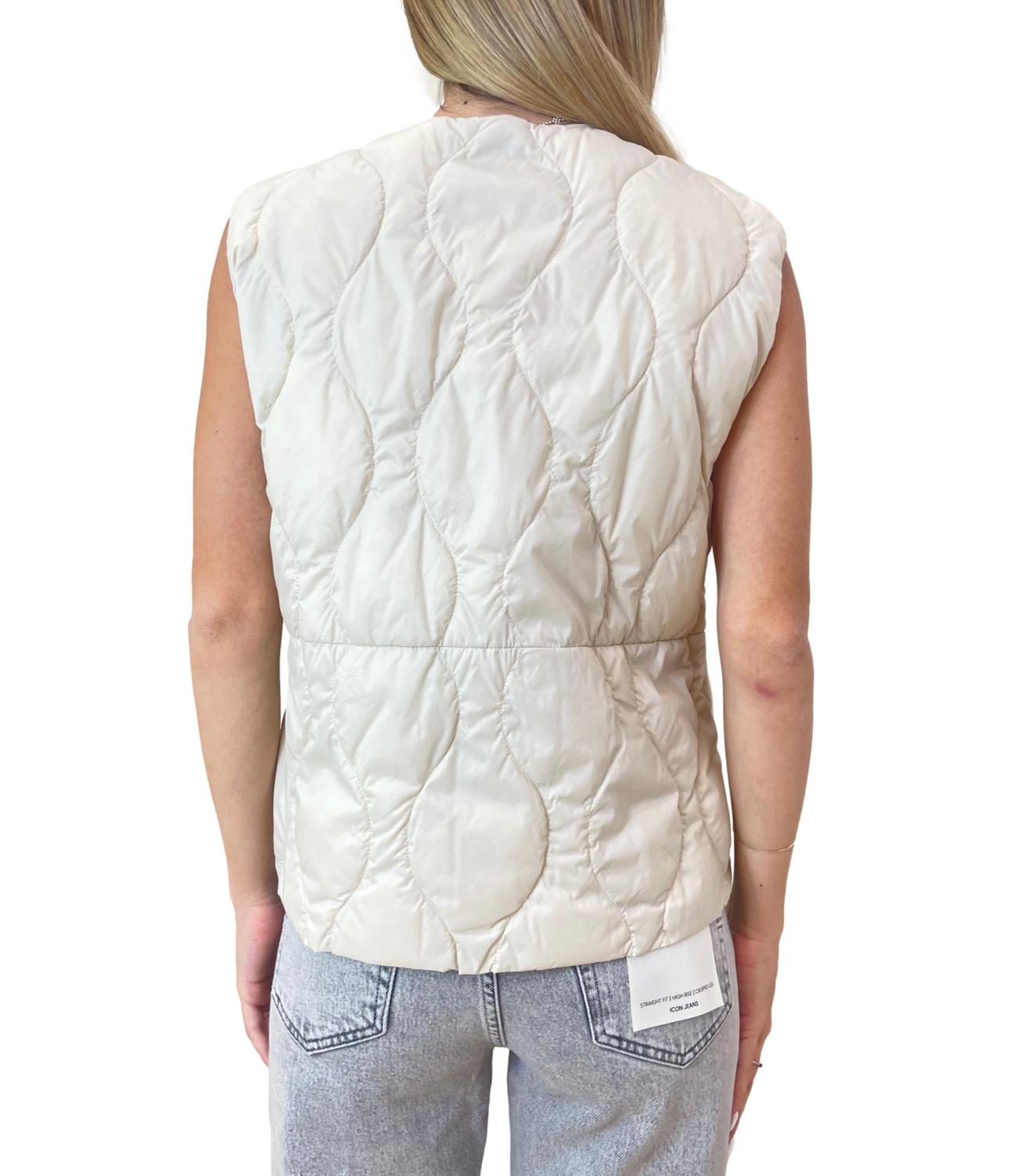 Vicolo Gilet Bianco Donna