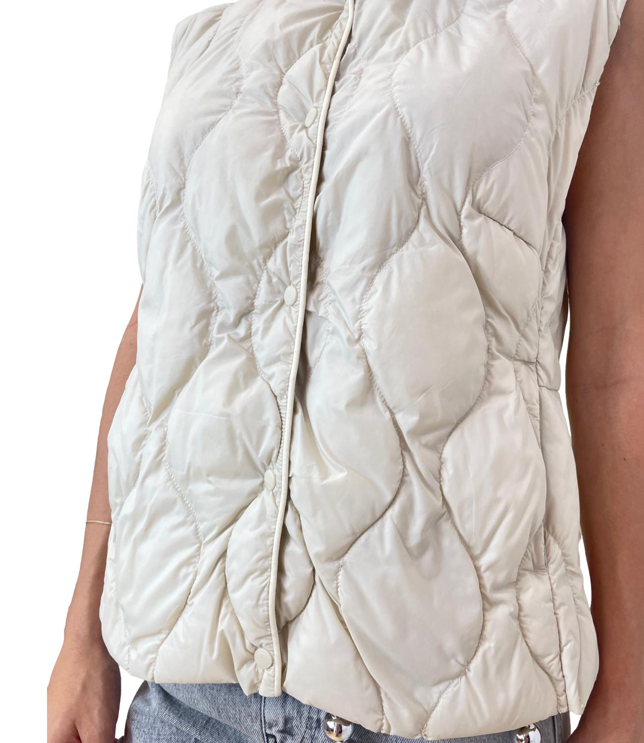 Vicolo Gilet Bianco Donna