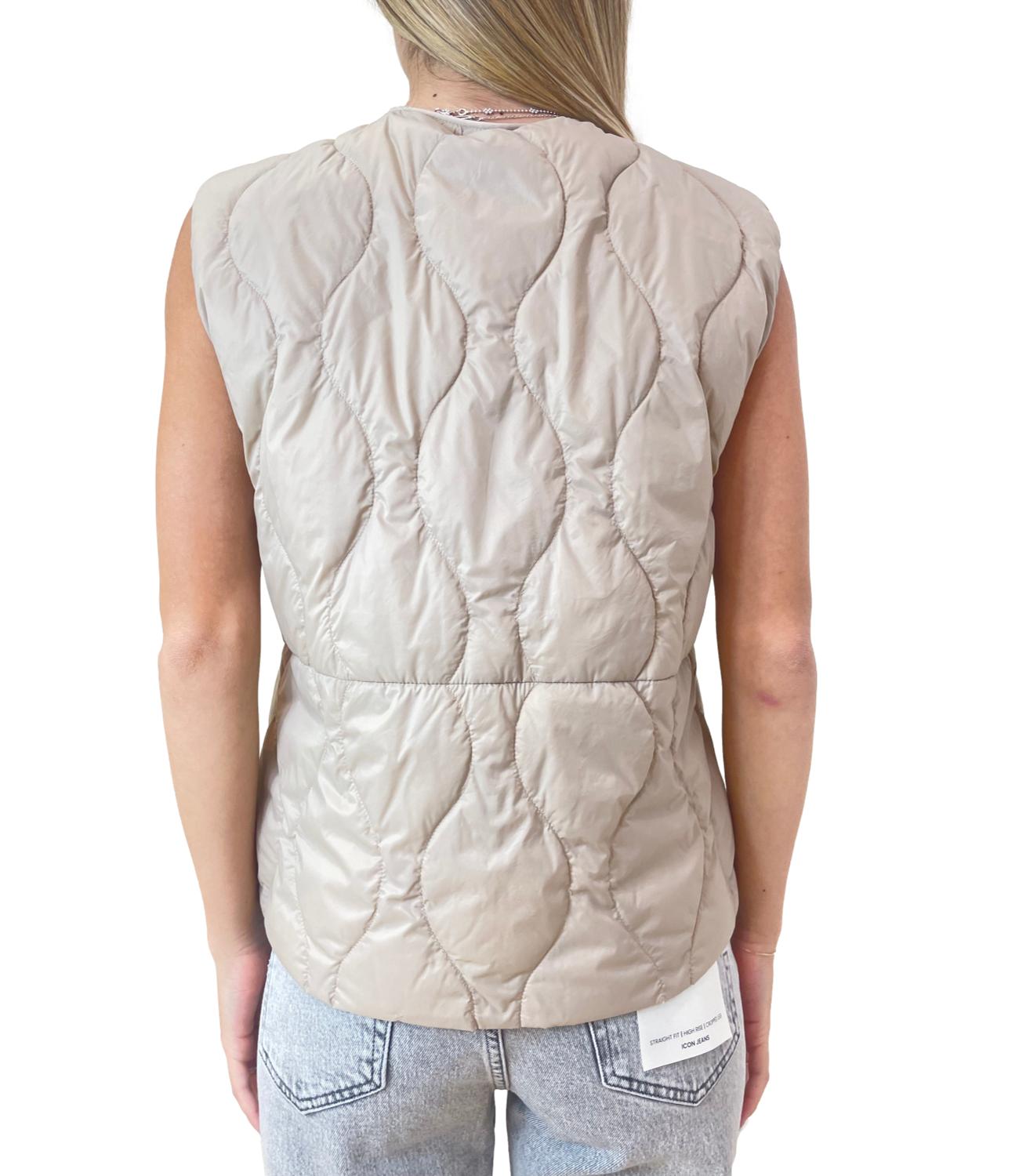Vicolo Gilet Tortora Donna
