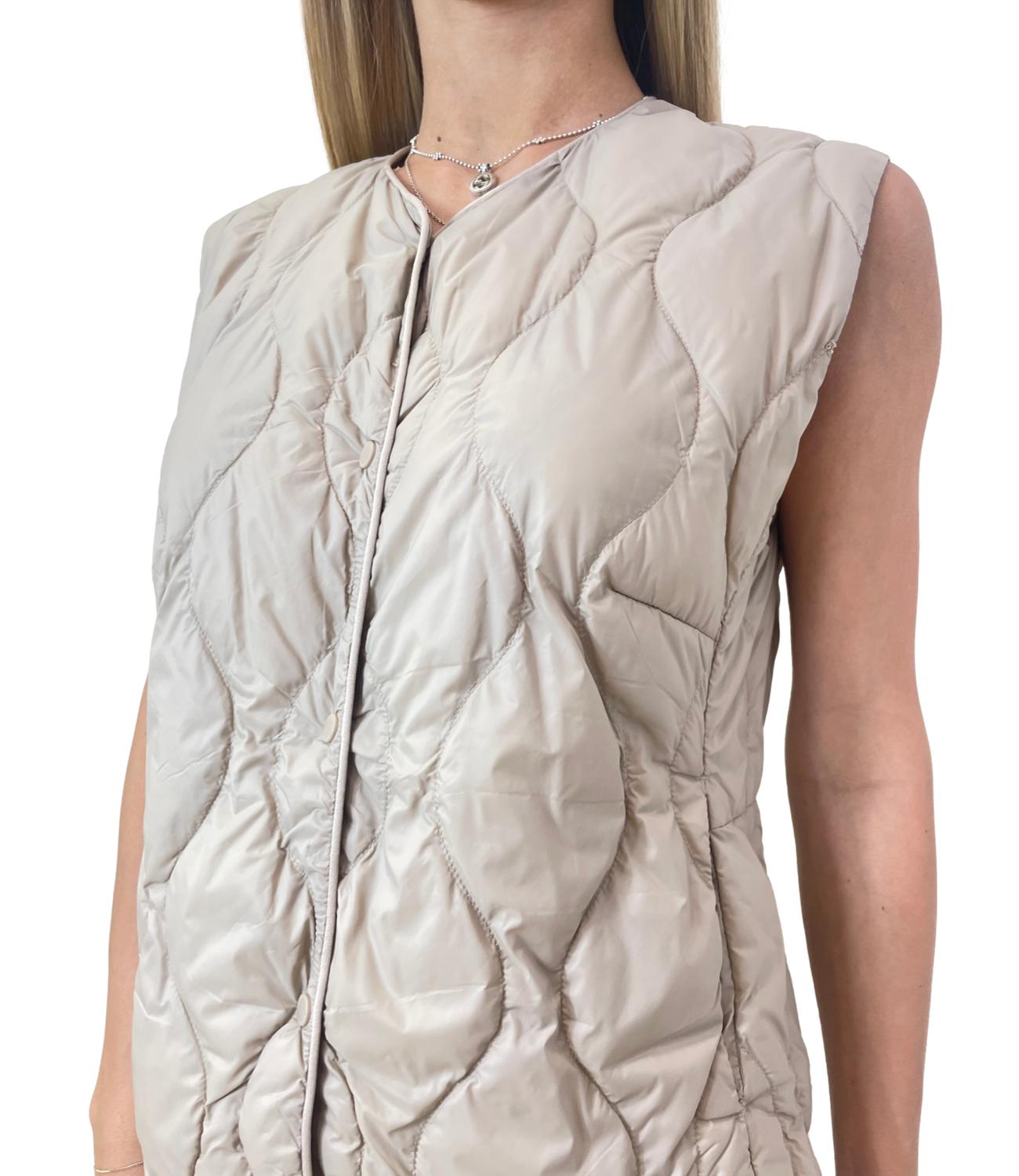 Vicolo Gilet Tortora Donna