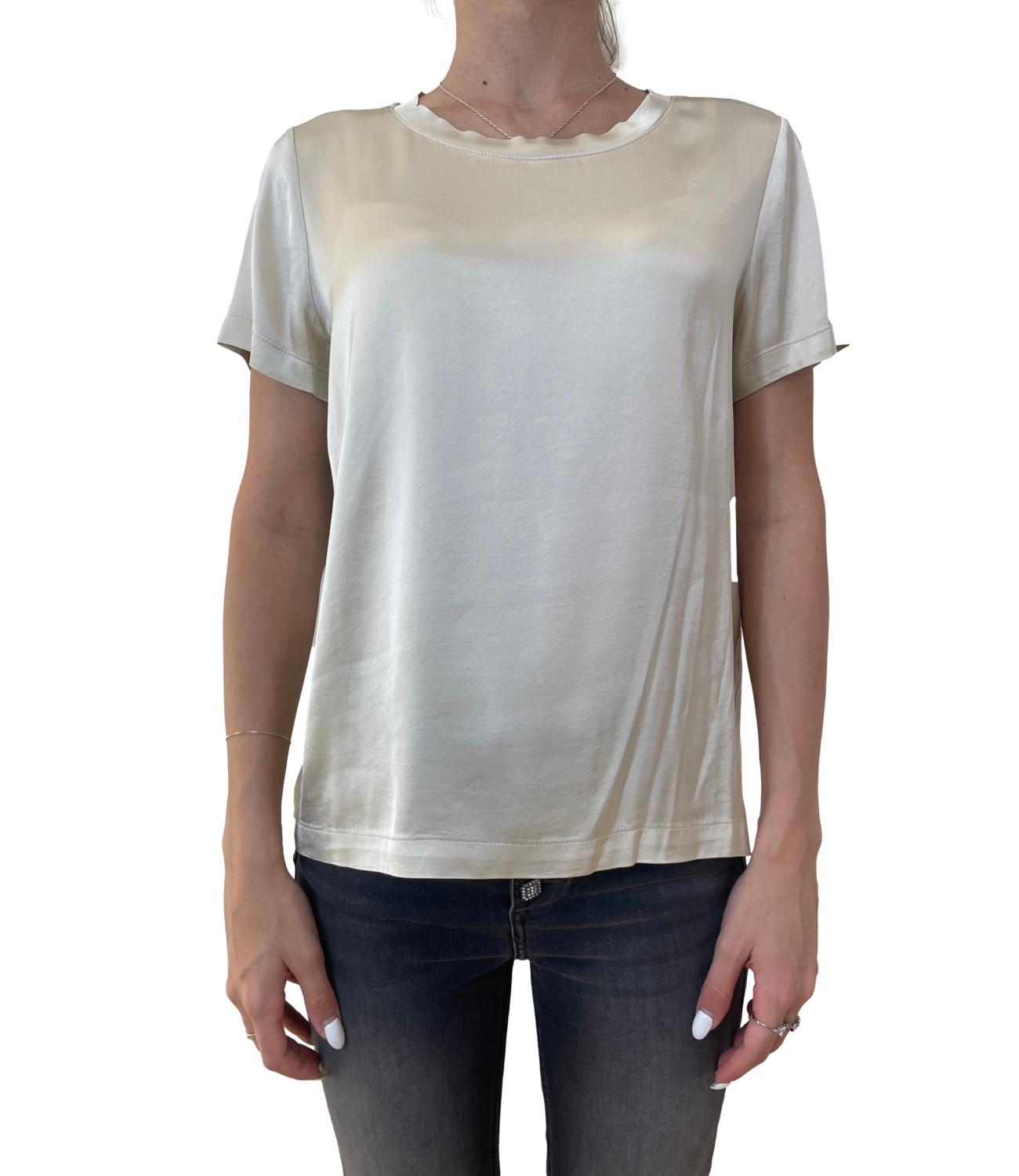 Vicolo T-shirt Raso Tortora Donna