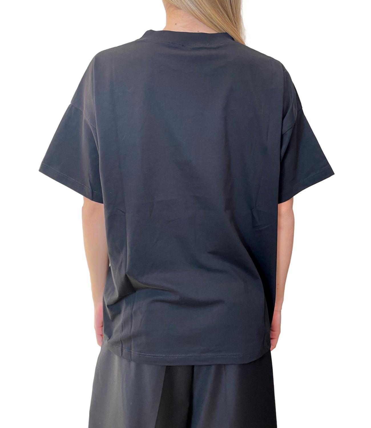 Vicolo T-shirt Nera Donna