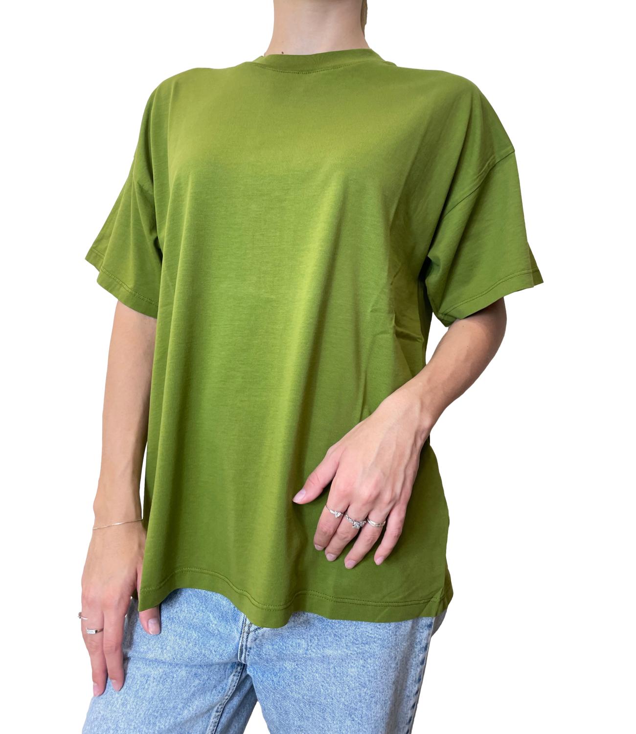 Vicolo T-shirt Verde Donna