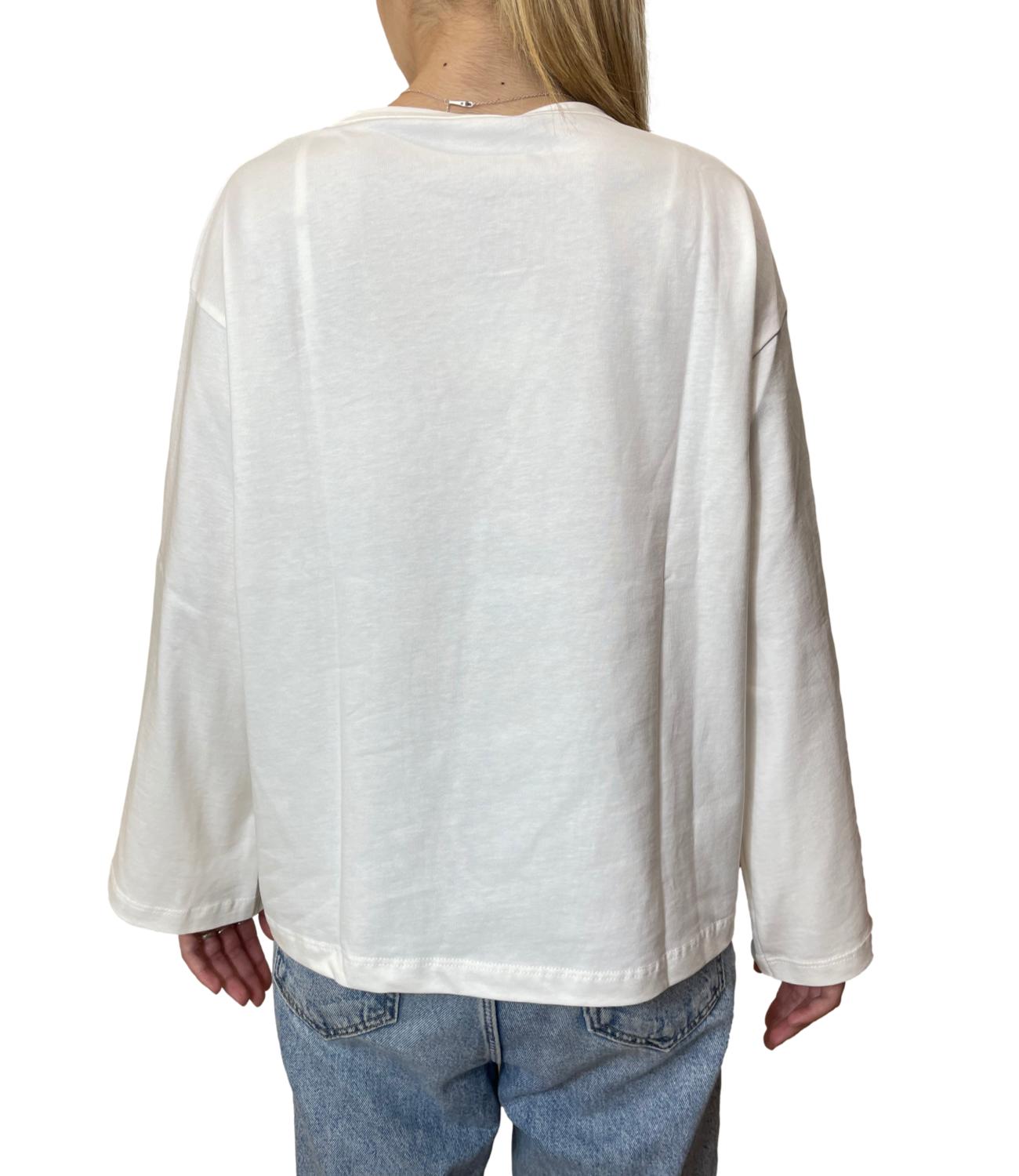 Vicolo Top Bianco Donna
