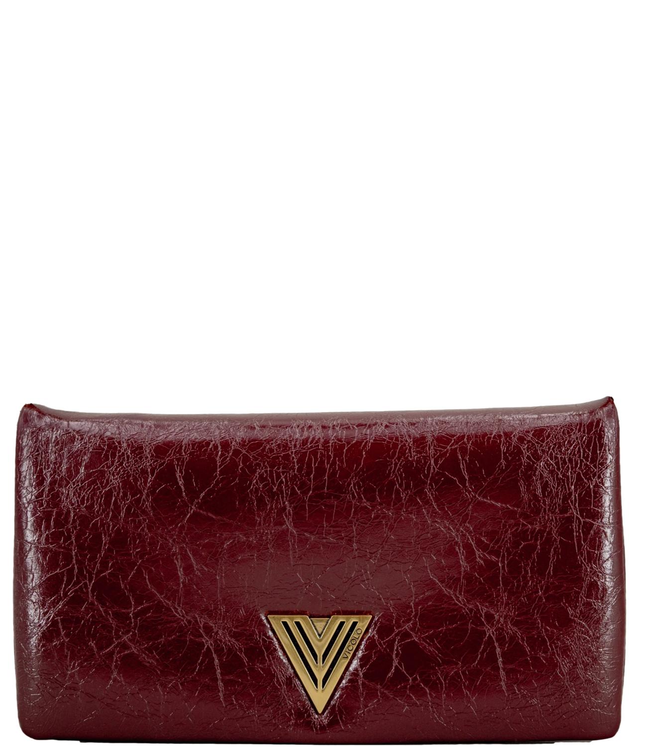 Vicolo Borsa Small Mirror Bordeaux Donna